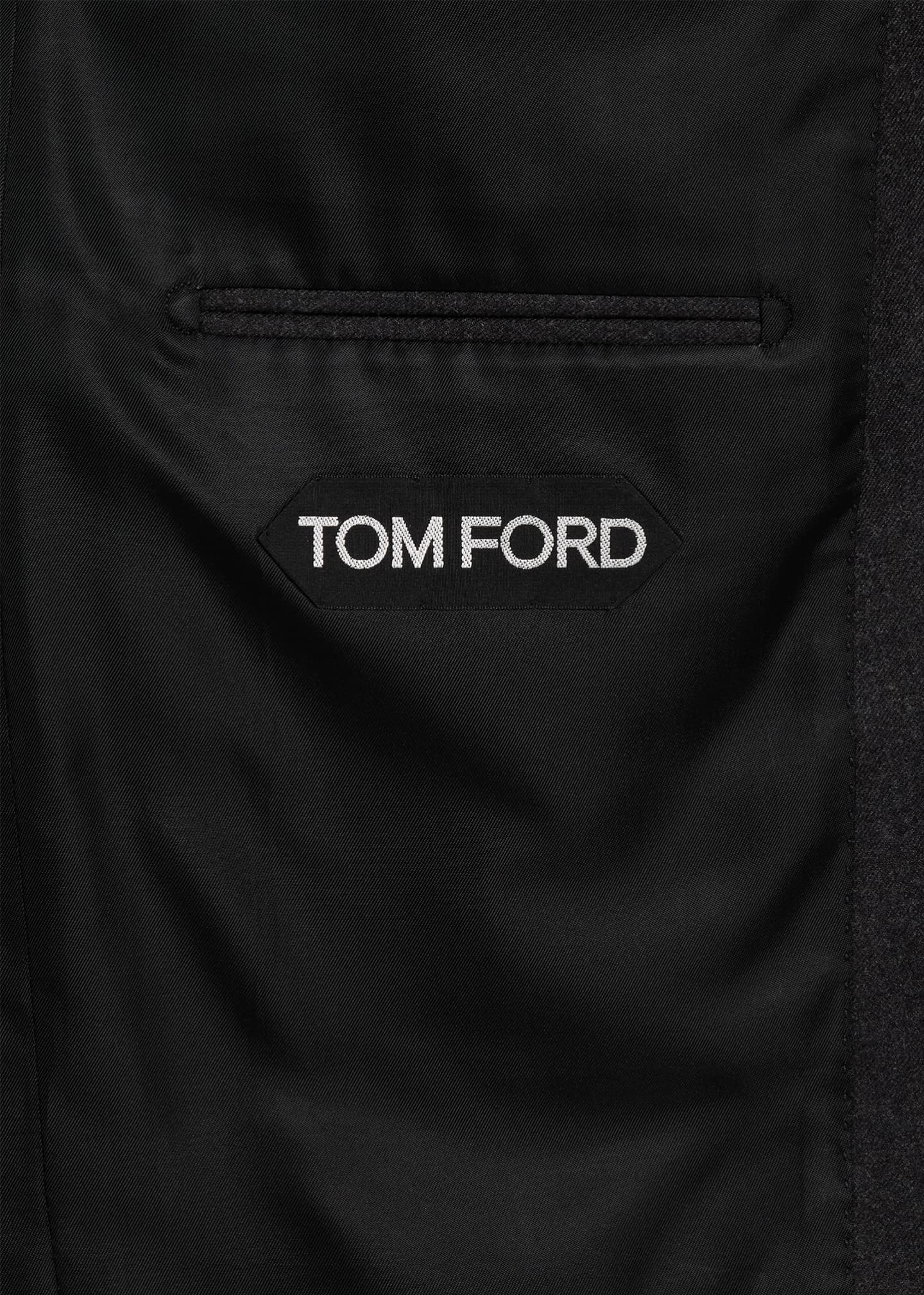 TOM FORD Men's Wool Flannel Notch Lapel Two-Piece Suit Image 7 of 8