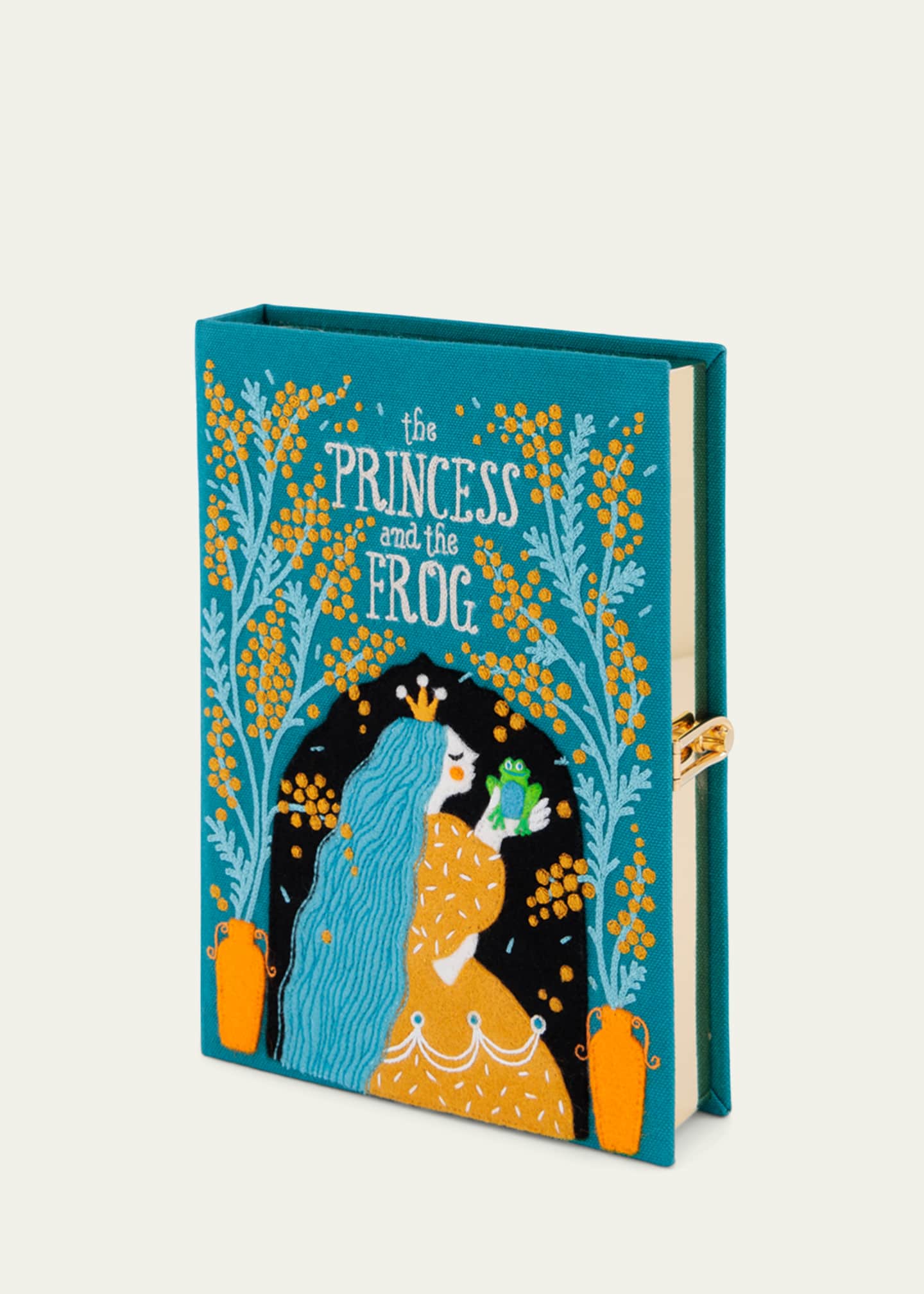 Olympia Le-Tan The Princess And The Frog Book Clutch Bag