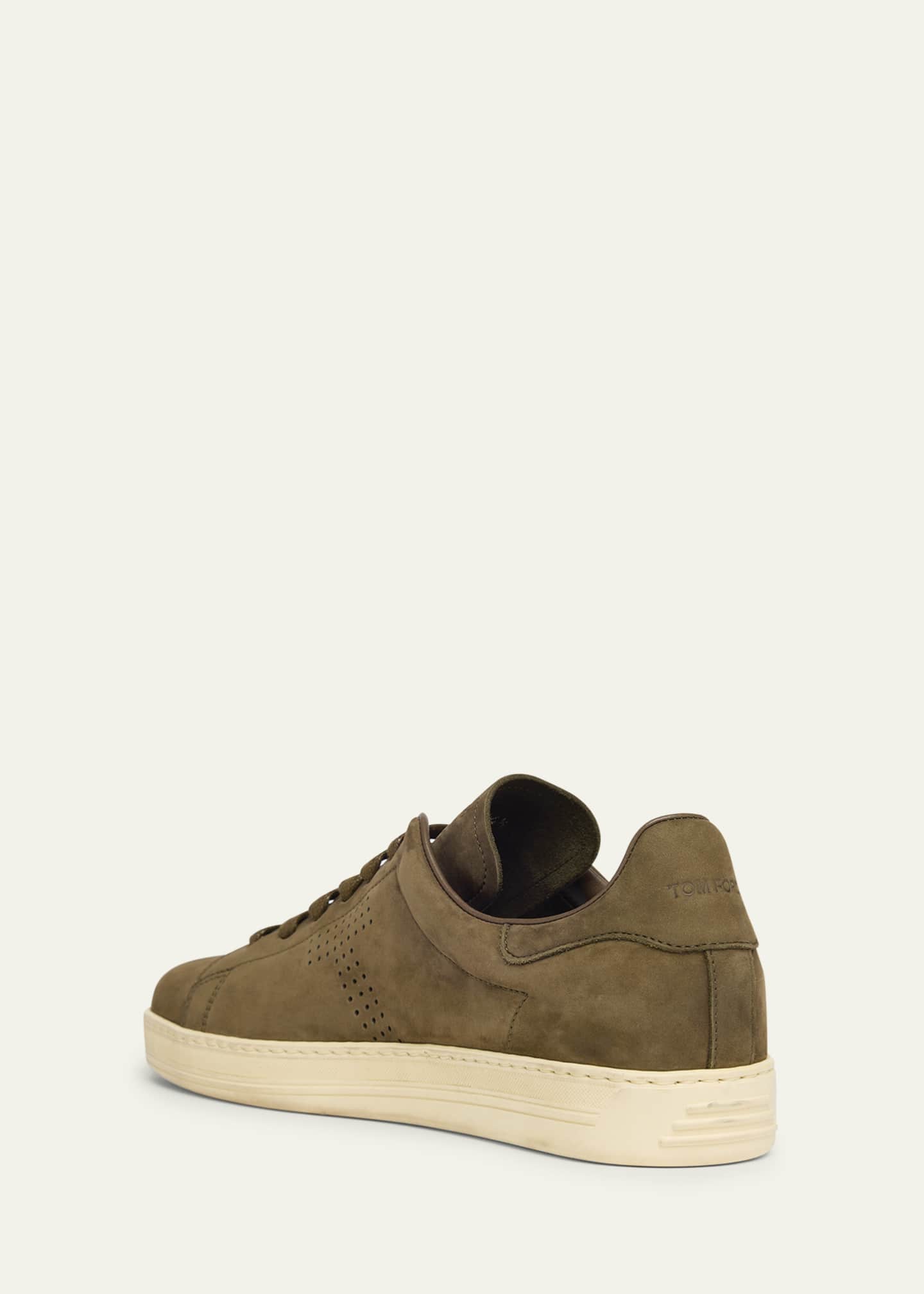TOM FORD Men's Warwick Nubuck Leather Sneakers Image 4 of 6