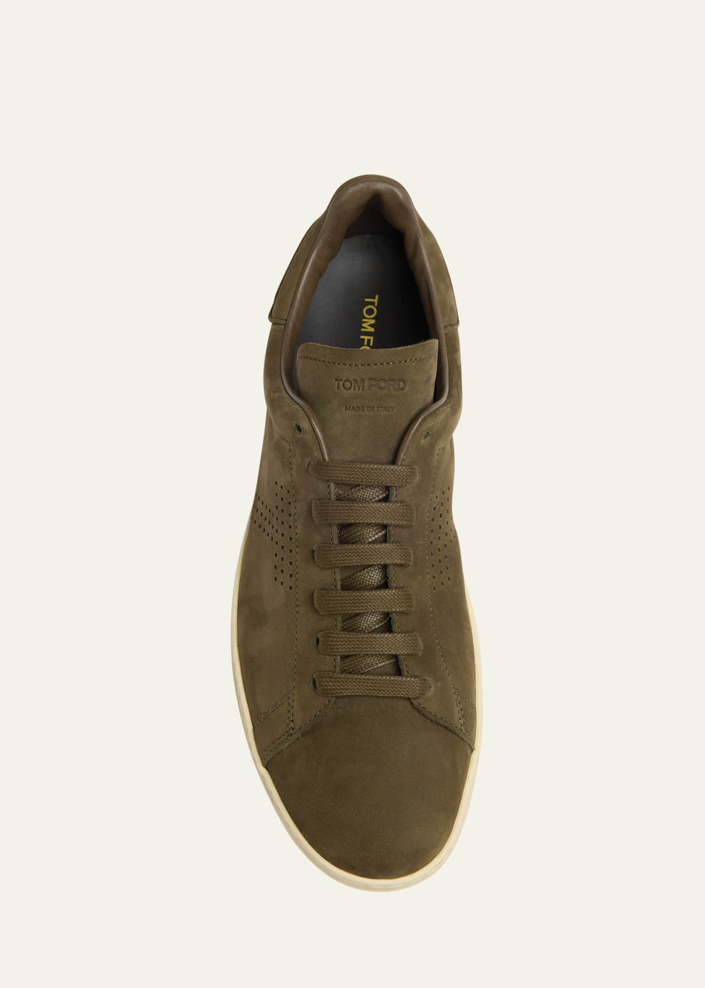 TOM FORD Men's Warwick Nubuck Leather Sneakers Image 6 of 6