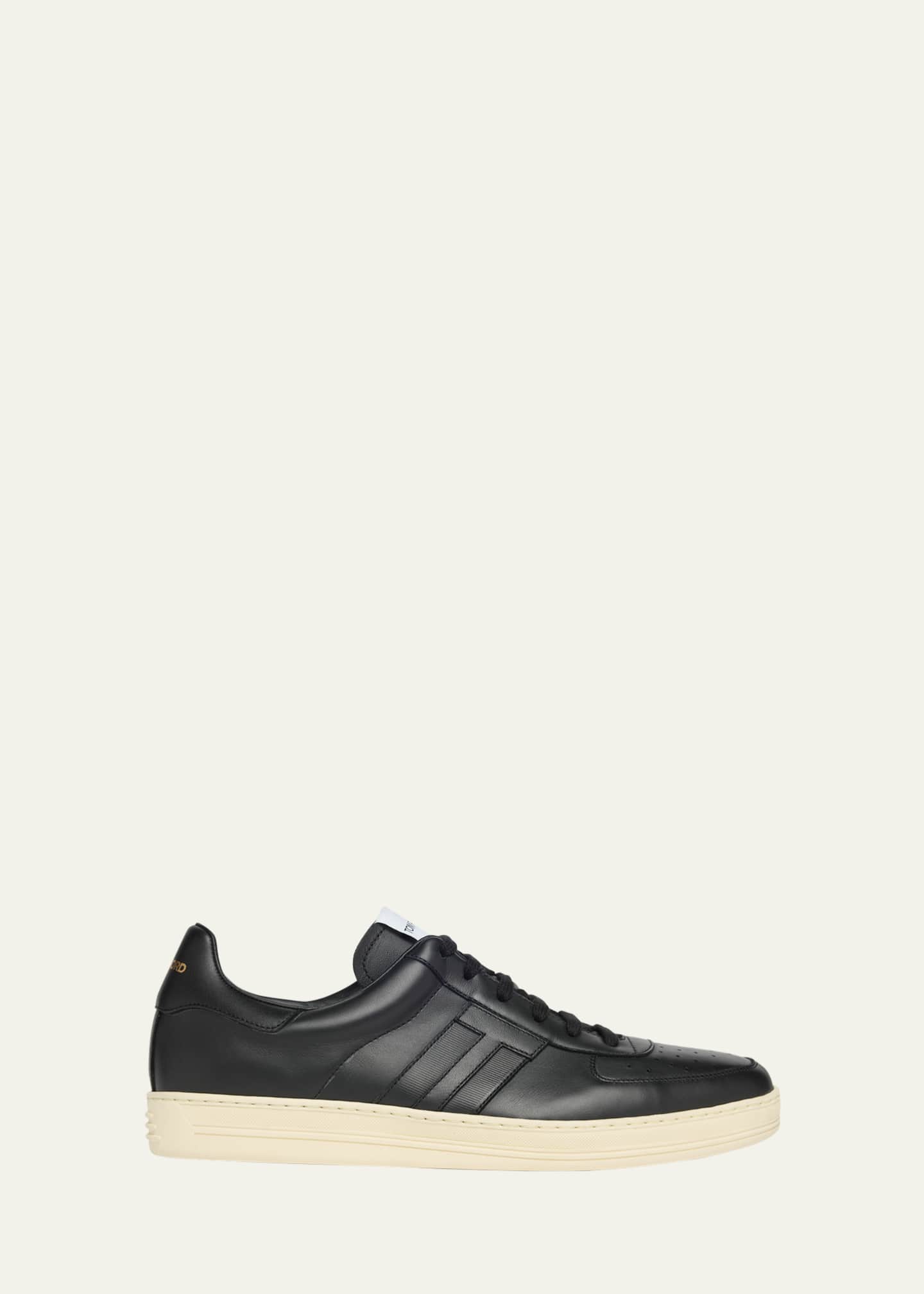 TOM FORD Men's Radcliffe Smooth Leather Low-Top Sneakers