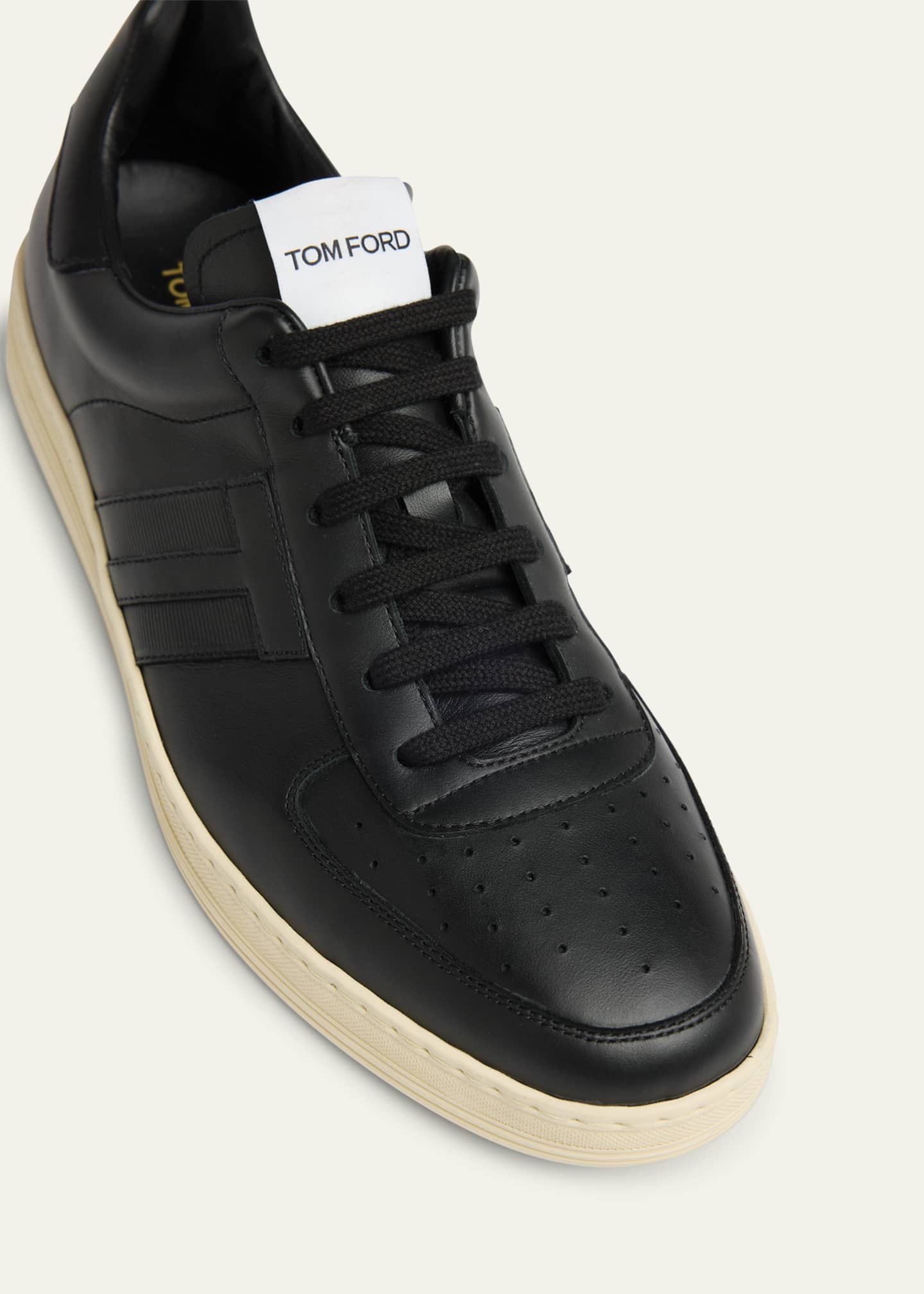 TOM FORD Men's Radcliffe Smooth Leather Low-Top Sneakers Image 5 of 6