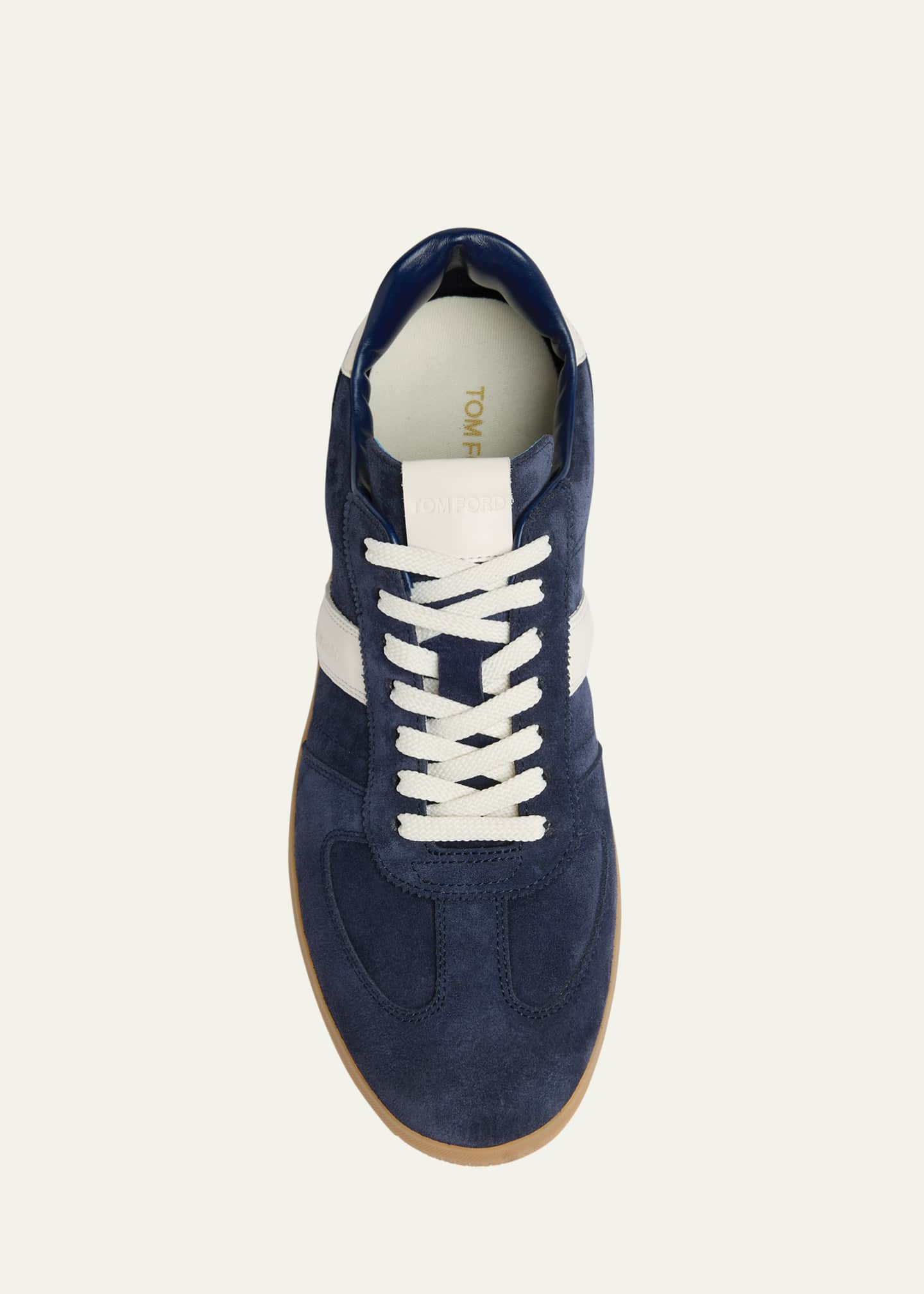 TOM FORD Men's Archer Suede Low-Top Sneakers - Bergdorf Goodman