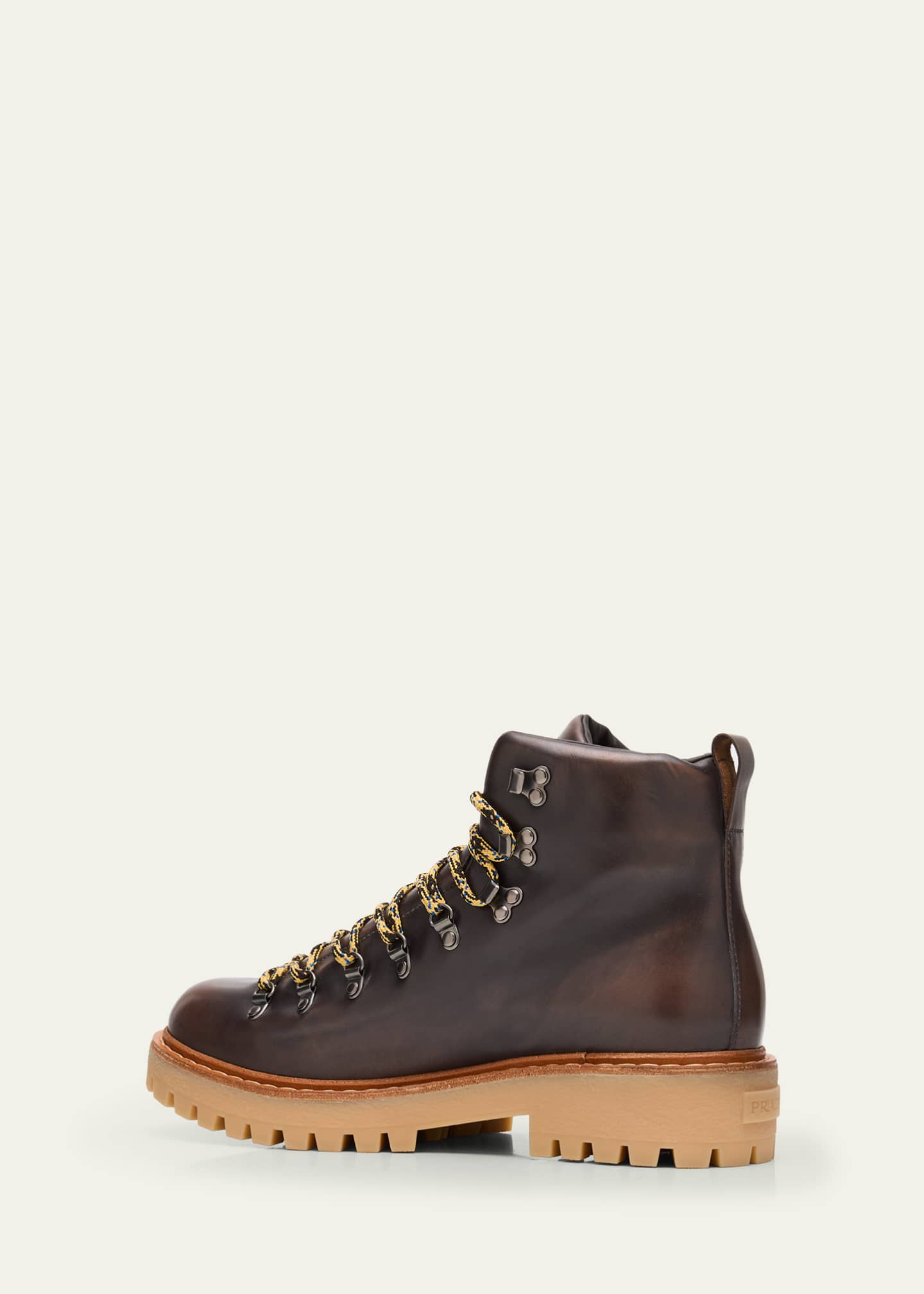 Men's St. Moritz Burnished Calfskin Hiking Boots