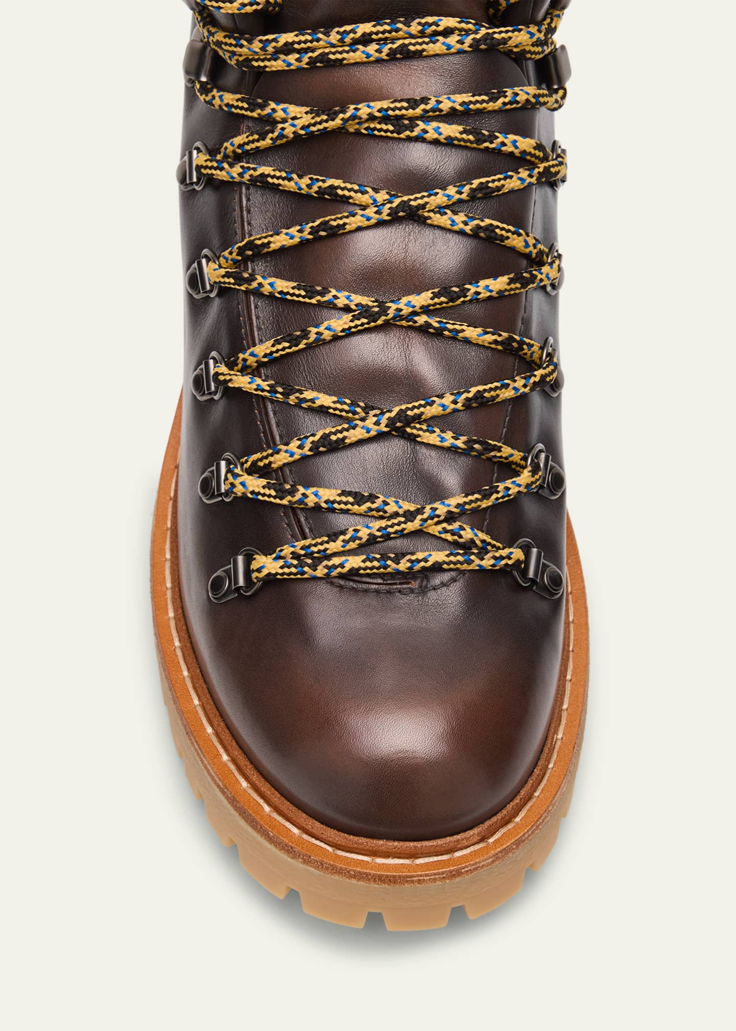 Men's St. Moritz Burnished Calfskin Hiking Boots