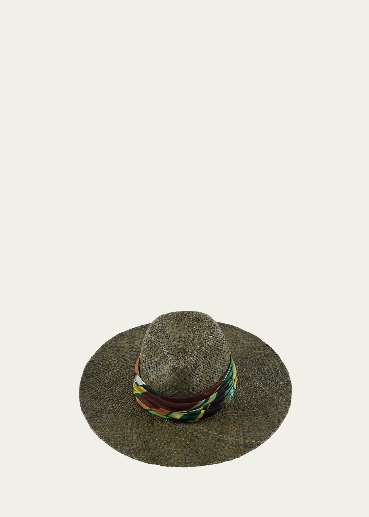 Eugenia Kim Emmanuelle Fine Raffia Fedora Image 1 of 3