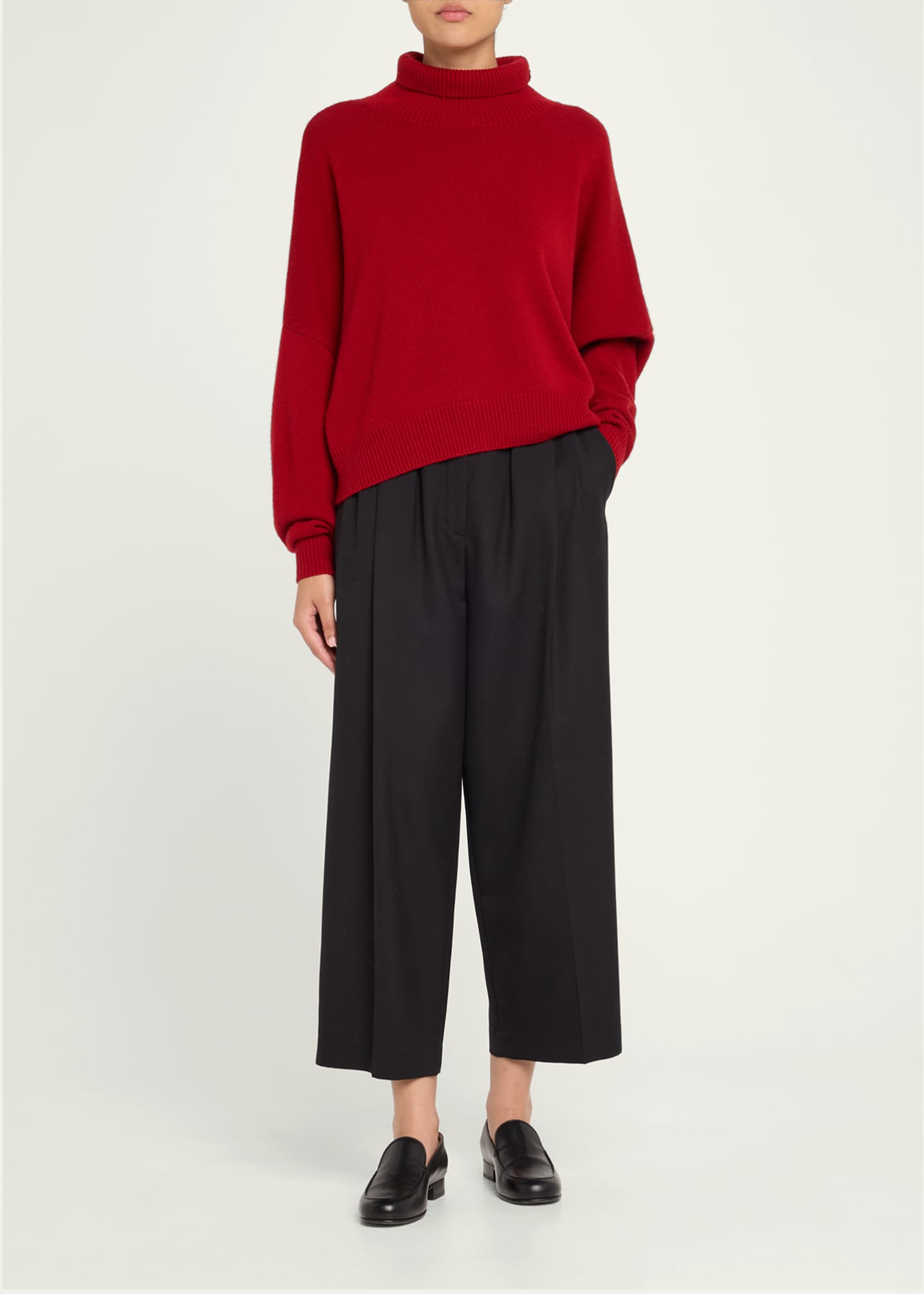 Luke Turtleneck Wool-Cashmere Sweater