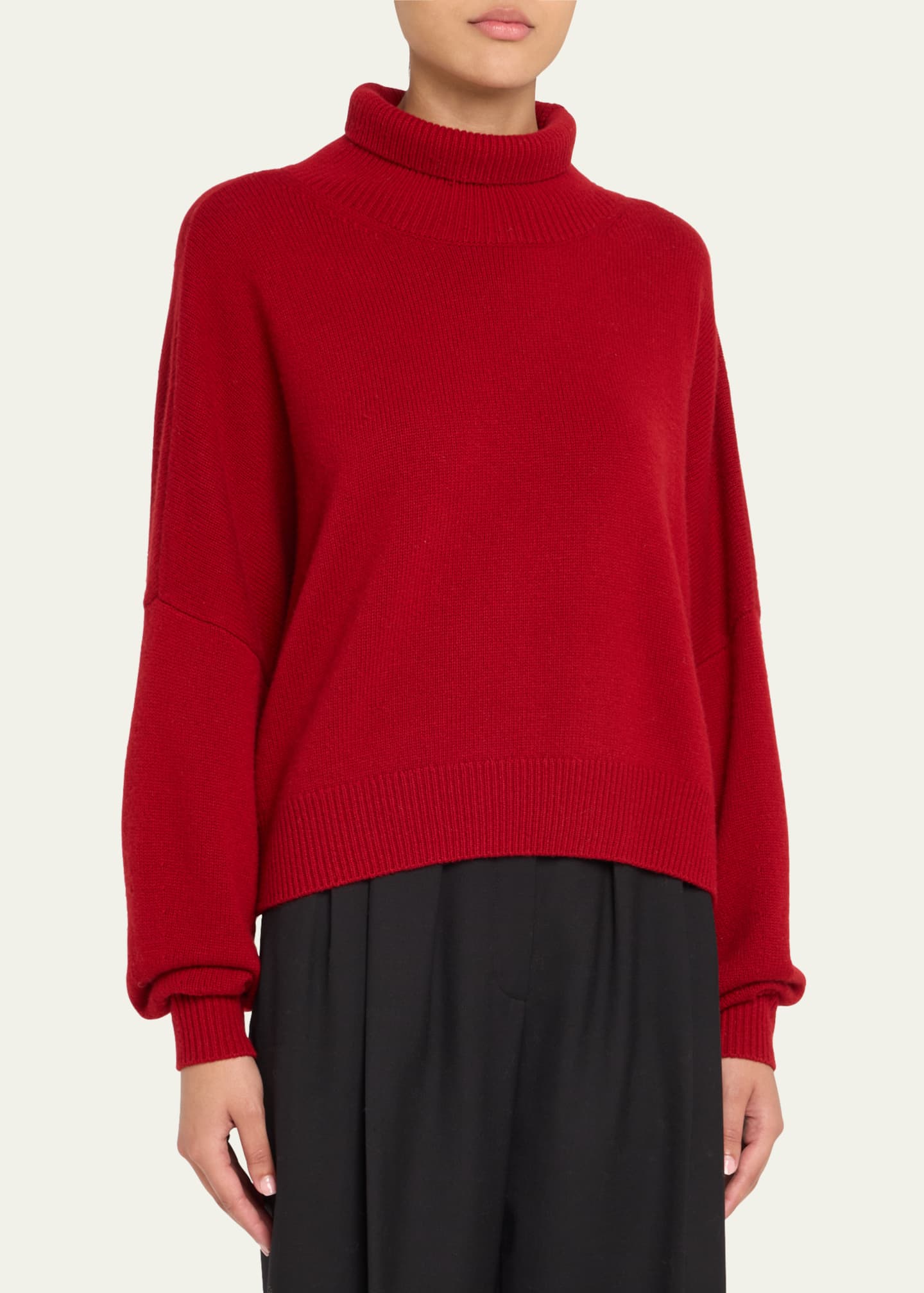 Luke Turtleneck Wool-Cashmere Sweater