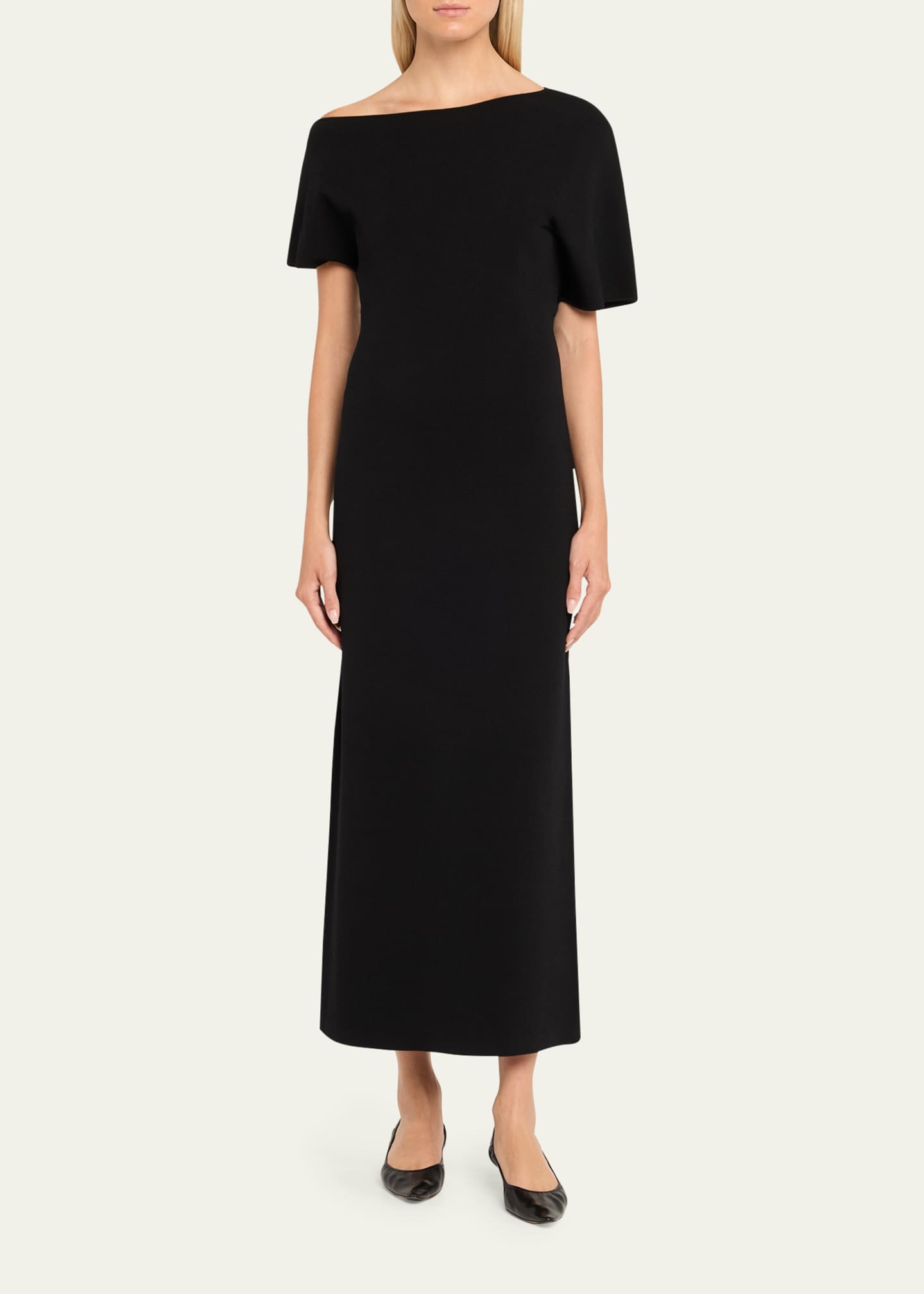 Asymmetric Knit Dress