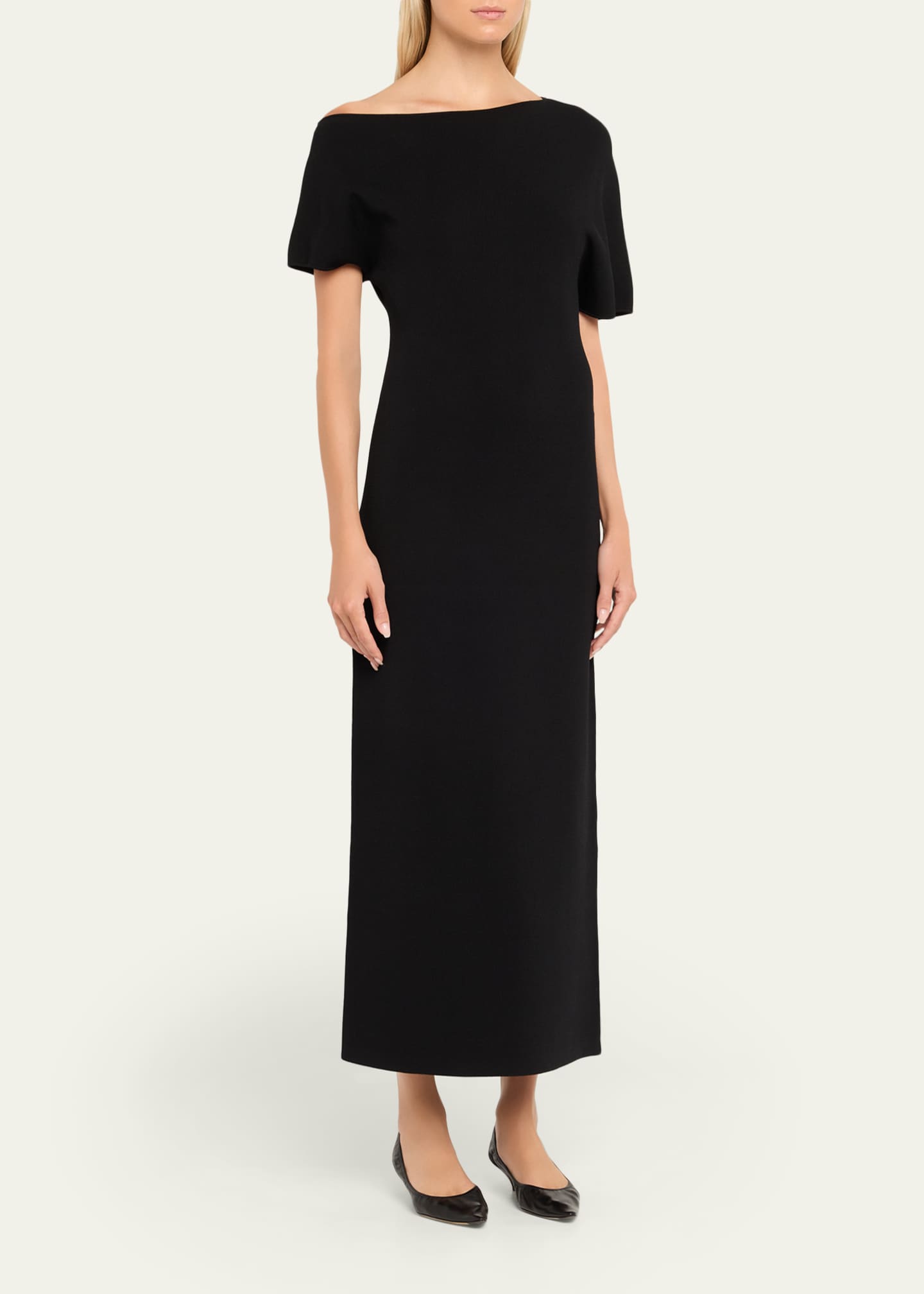 Asymmetric Knit Dress