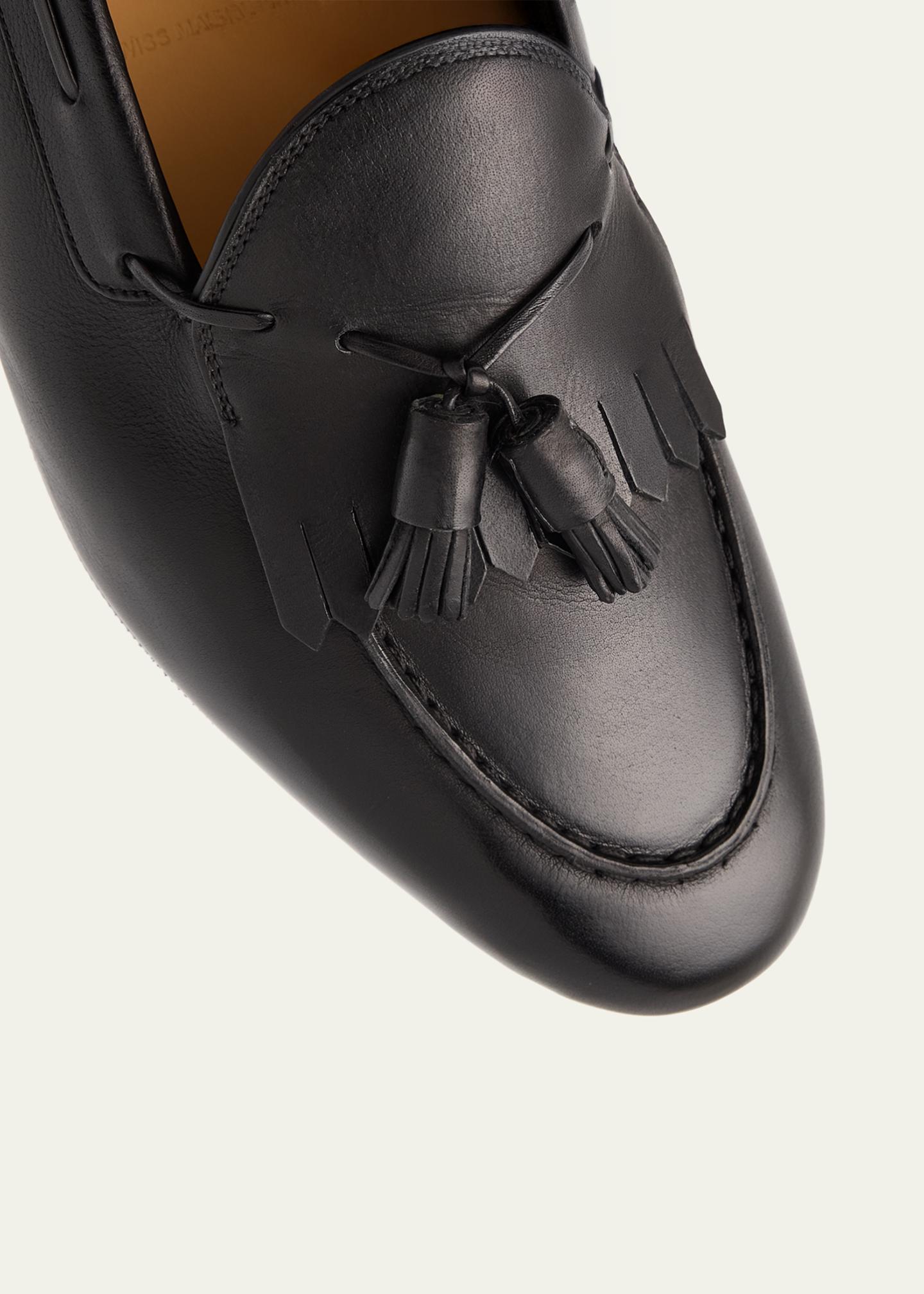 Bally Scribe Sabel Black Dress Loafer Tassel Size 10 il_fullxfull.4770444167_d1tz.jpg main image 4