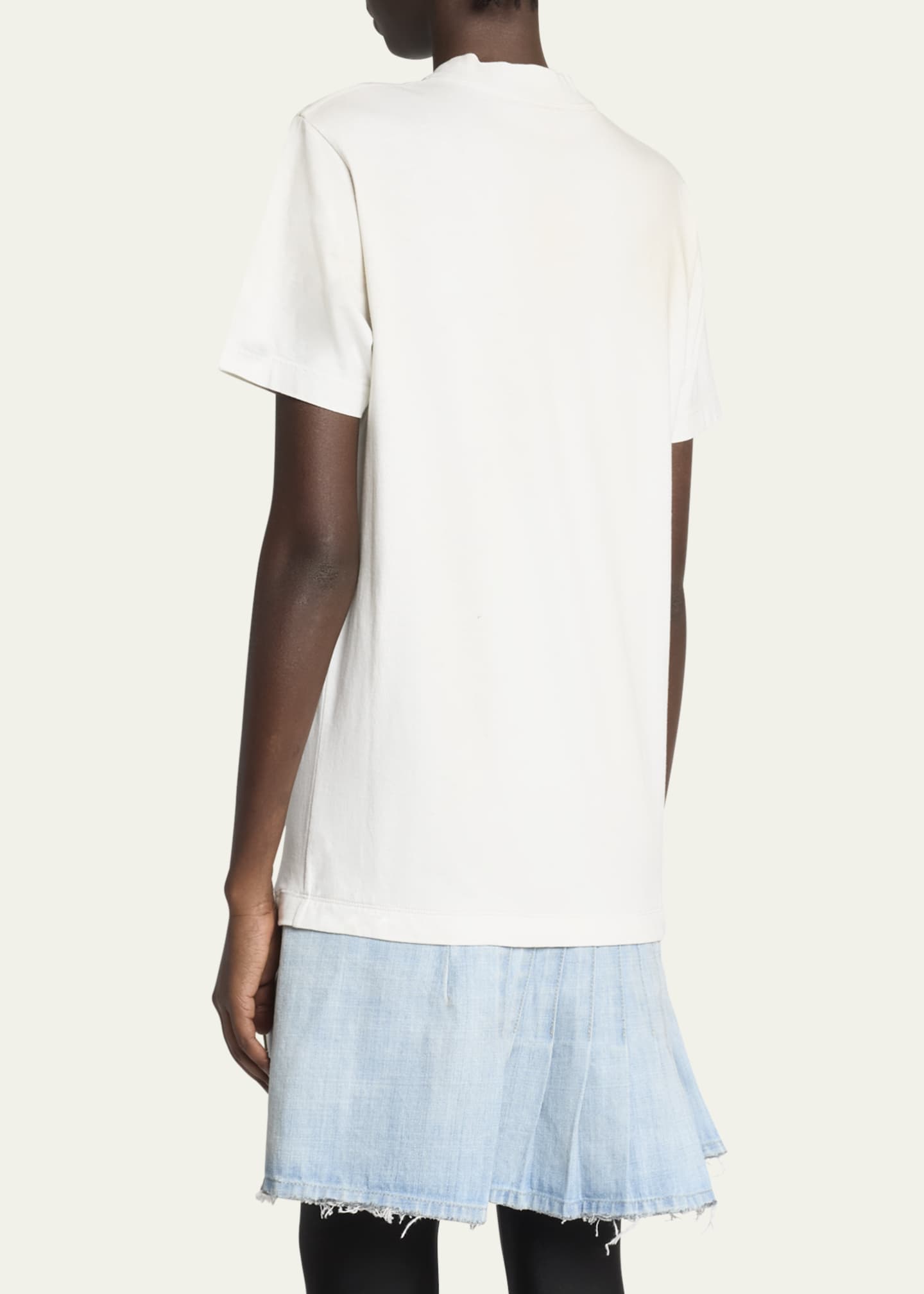 Balenciaga Layered Mini Graphic T-Shirt Dress - Bergdorf Goodman
