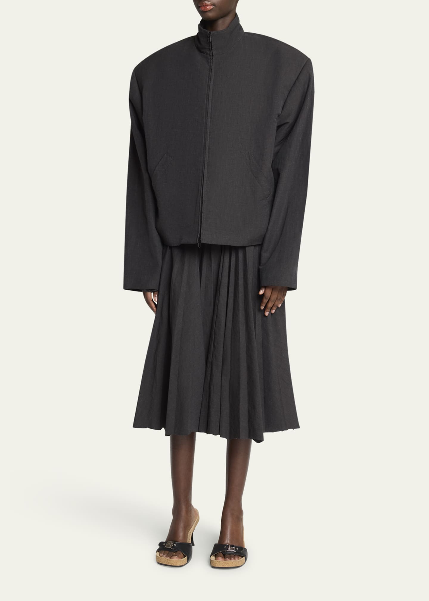 Balenciaga Oversized Tailored Tracksuit Jacket - Bergdorf