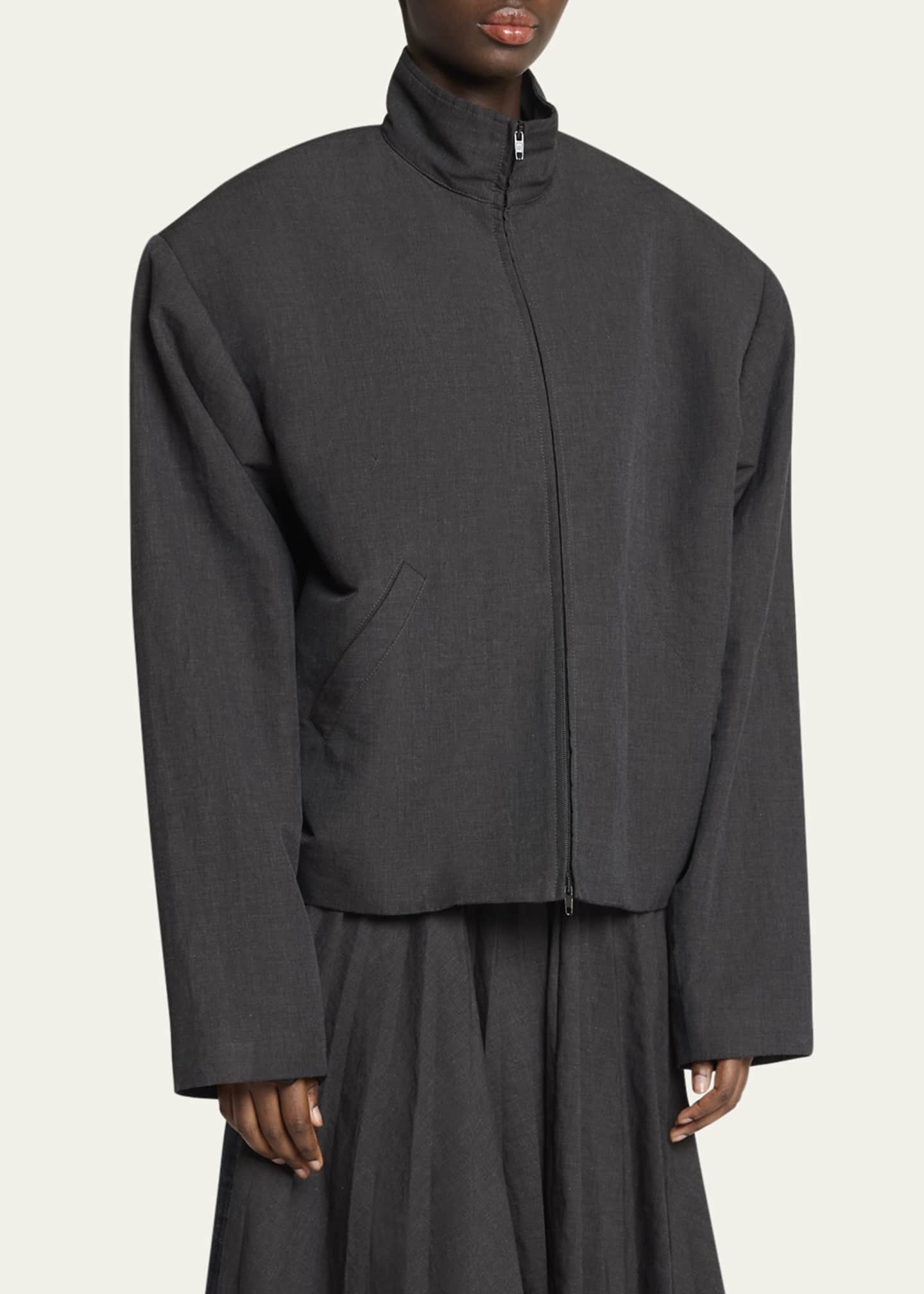 Balenciaga Oversized Tailored Tracksuit Jacket - Bergdorf