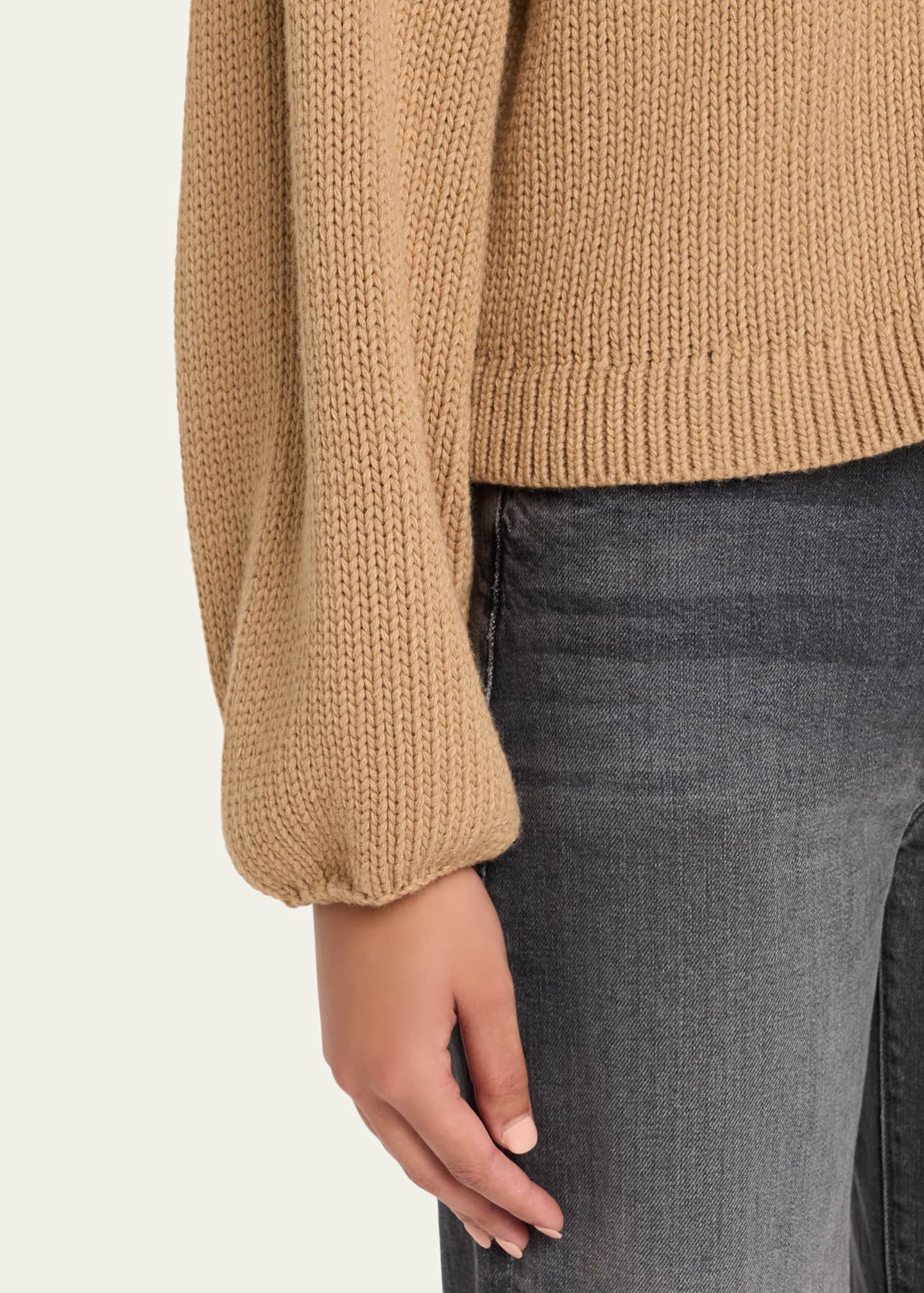 Officine Generale Jaimie Italian Wool Cardigan Image 5 of 5