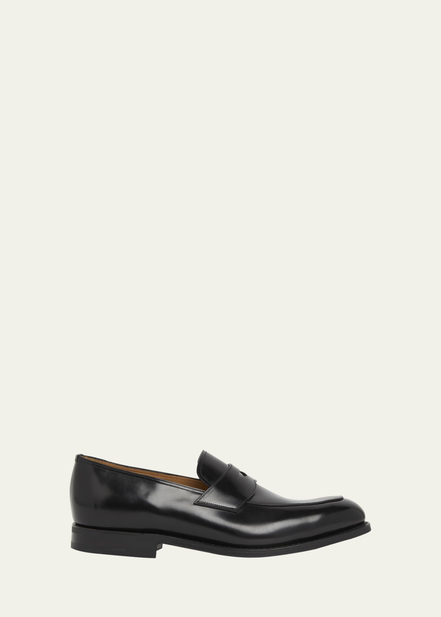 Church's Men's Hertford Leather Rubber-Sole Penny Loafers
