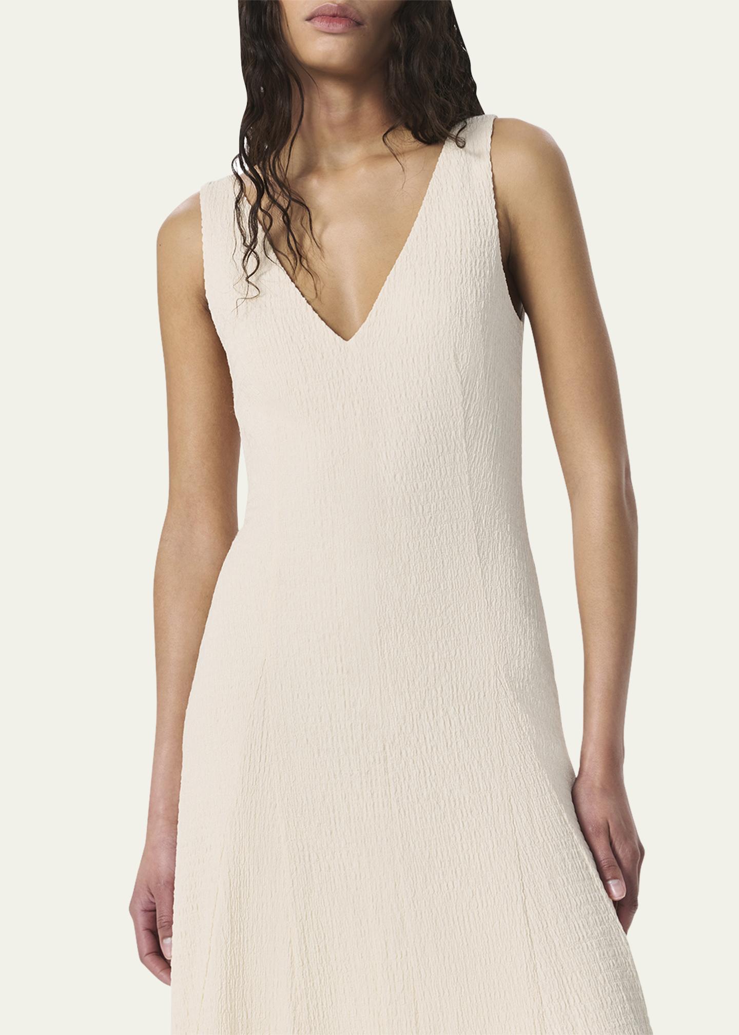 short sleeve wedding guest dress Bulk Floral High - Low V