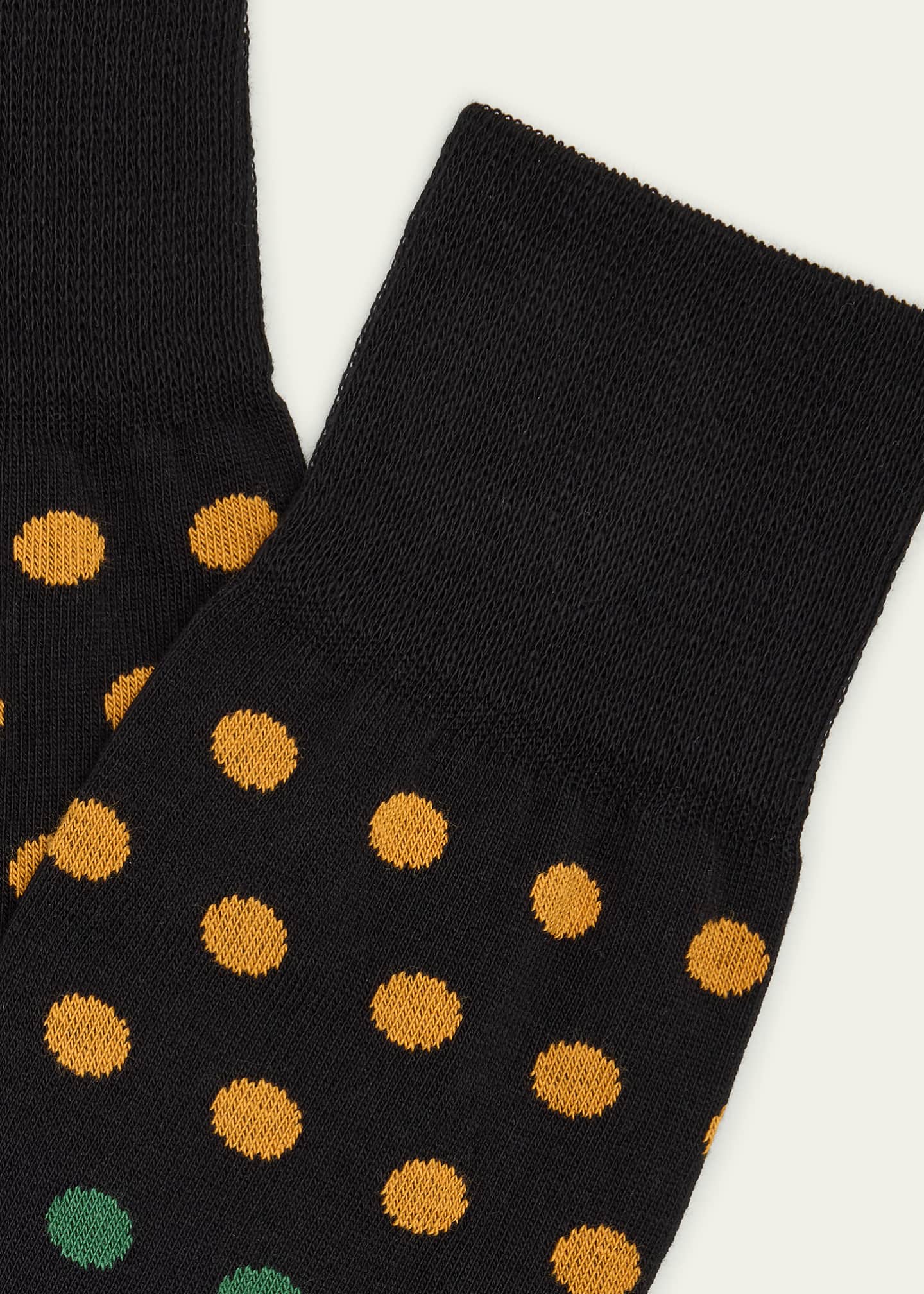 Paul Smith Men's Kingston Polka Dot Crew Socks Image 2 of 2