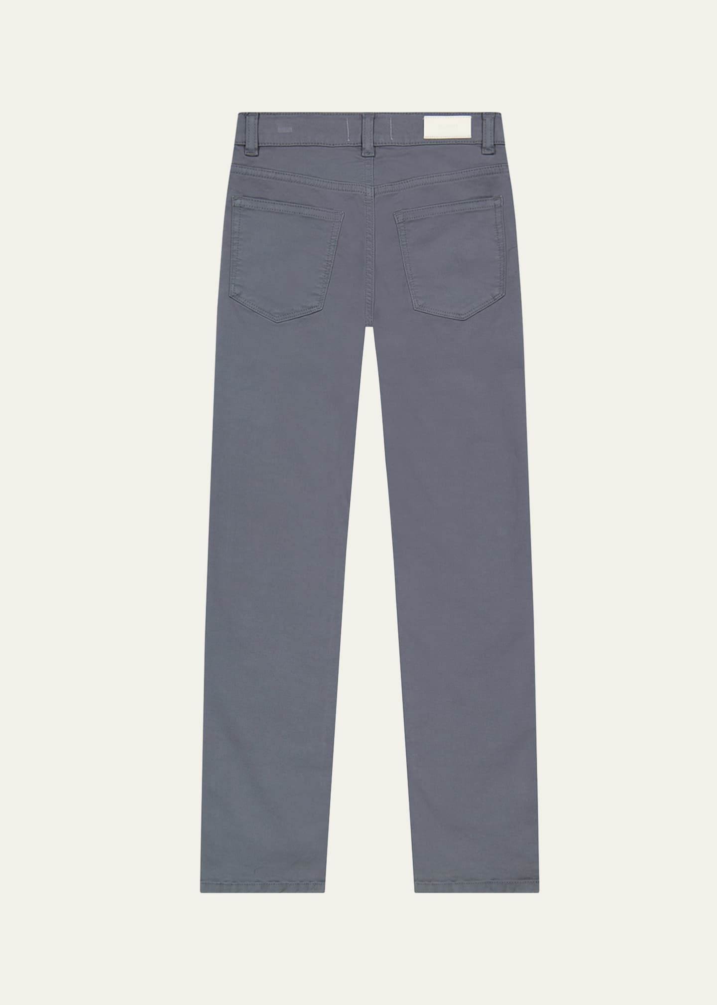 DL1961 Boy's Brady Slim Cotton Twill Pants, Size 3-7 Image 2 of 2