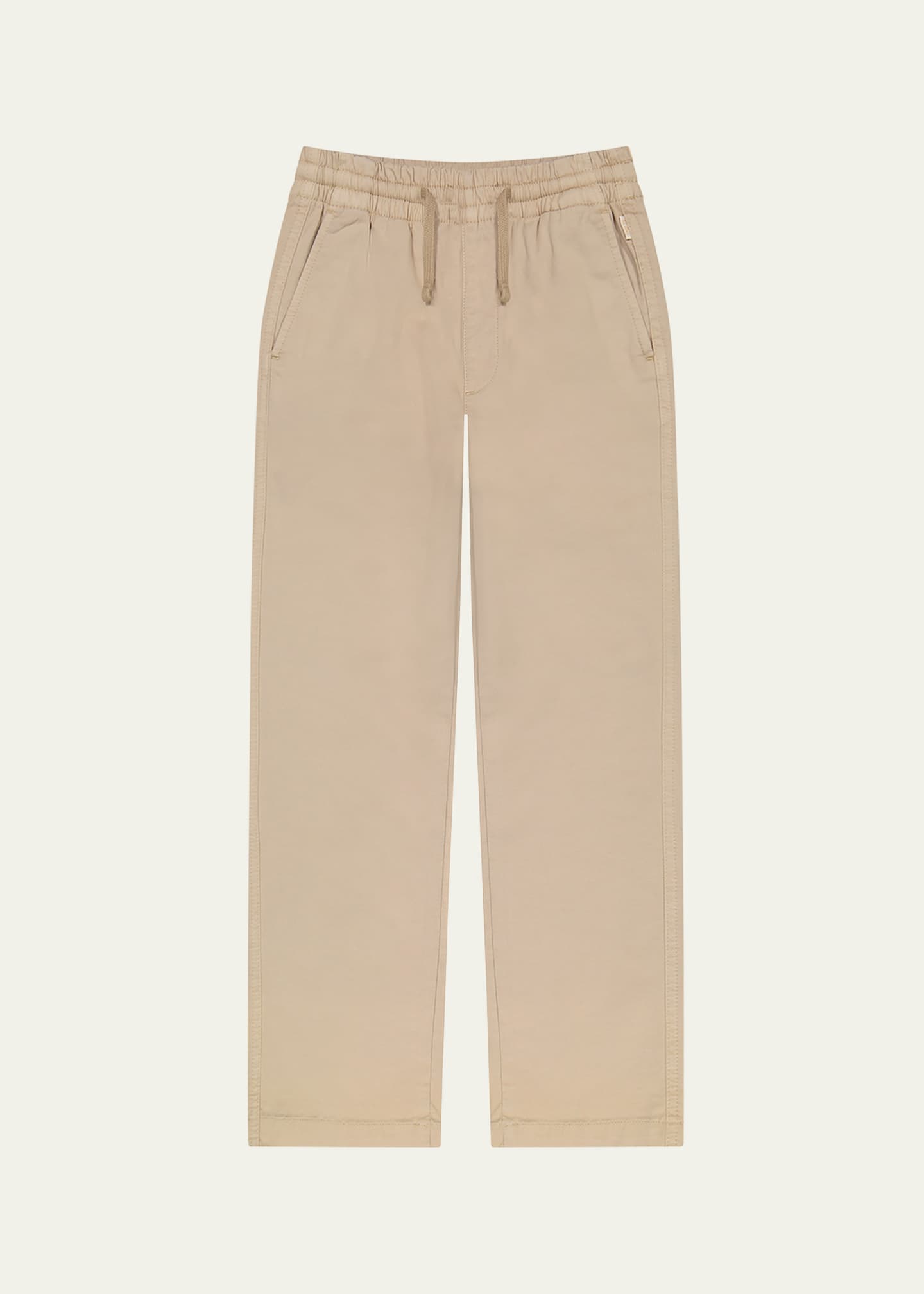 DL1961 Boy's Quentin Brushed Twill Jogger Pants, Size 2-7 Image 1 of 2