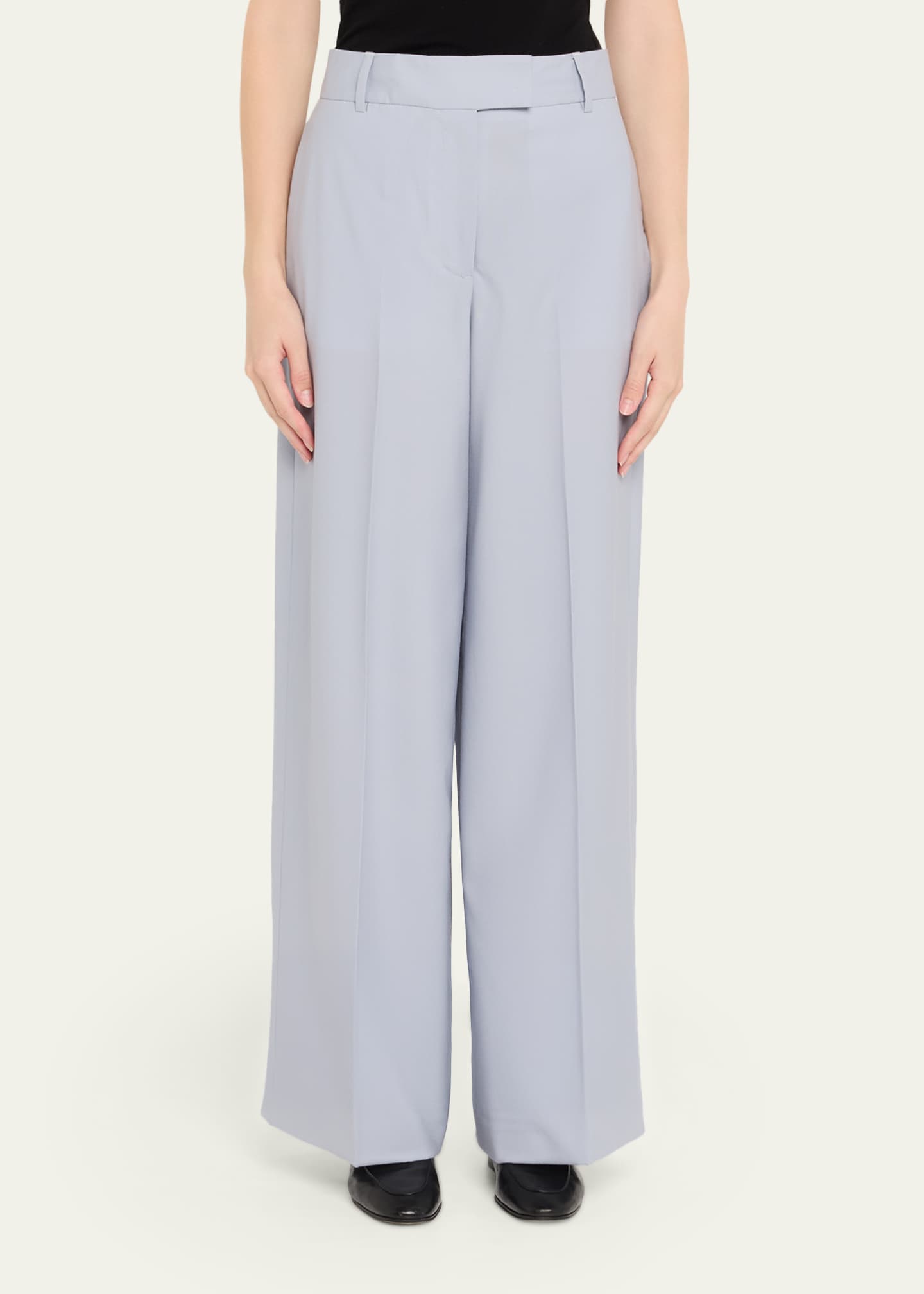 Officine Generale Rosalia Wool Pants Image 4 of 5