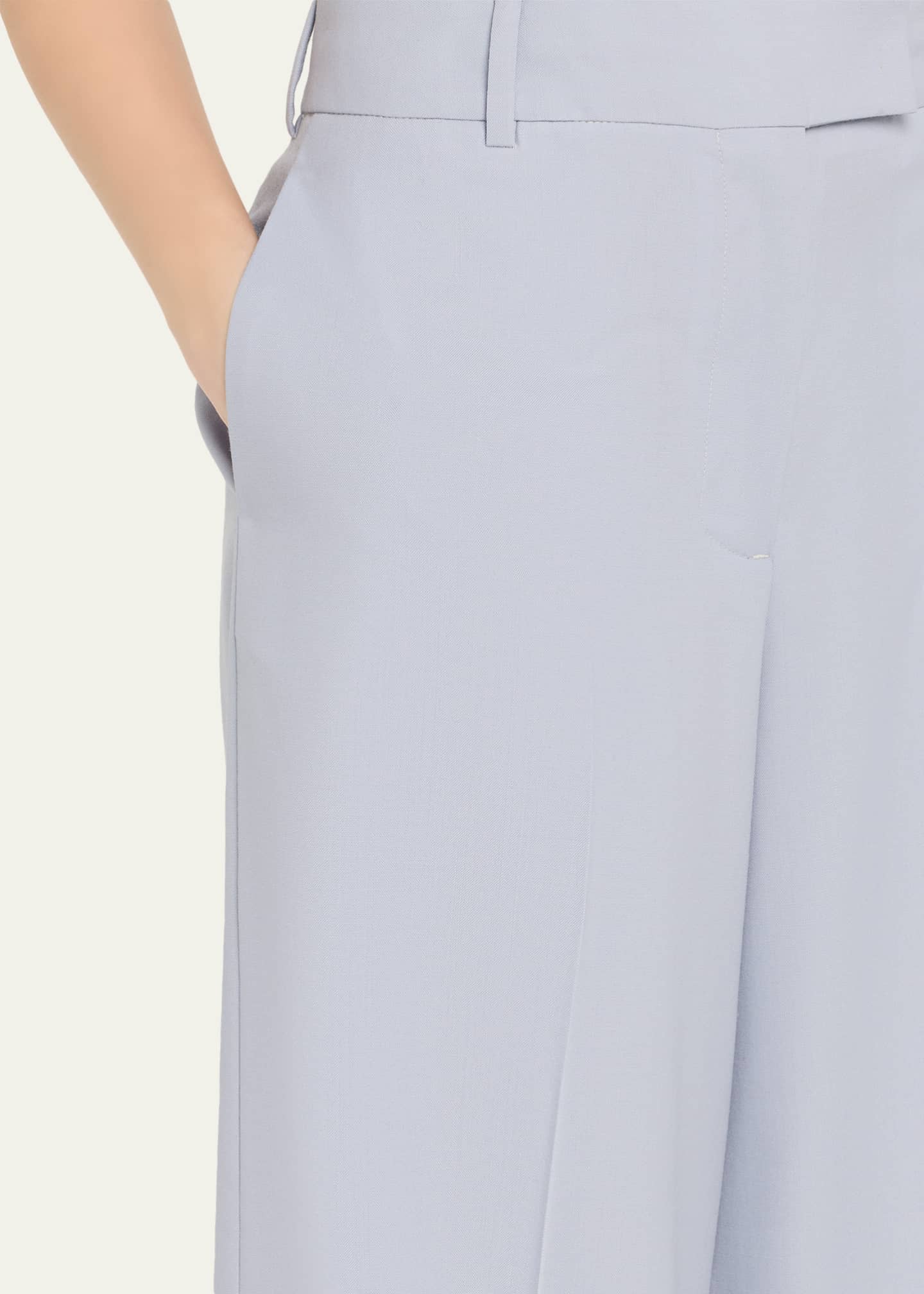 Officine Generale Rosalia Wool Pants Image 5 of 5