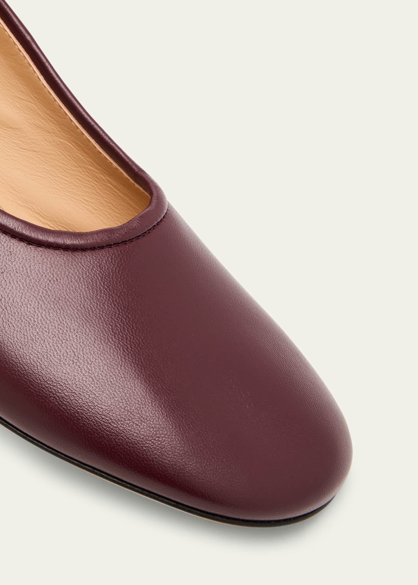 Dear Frances Balla Leather Pumps Image 5 of 6