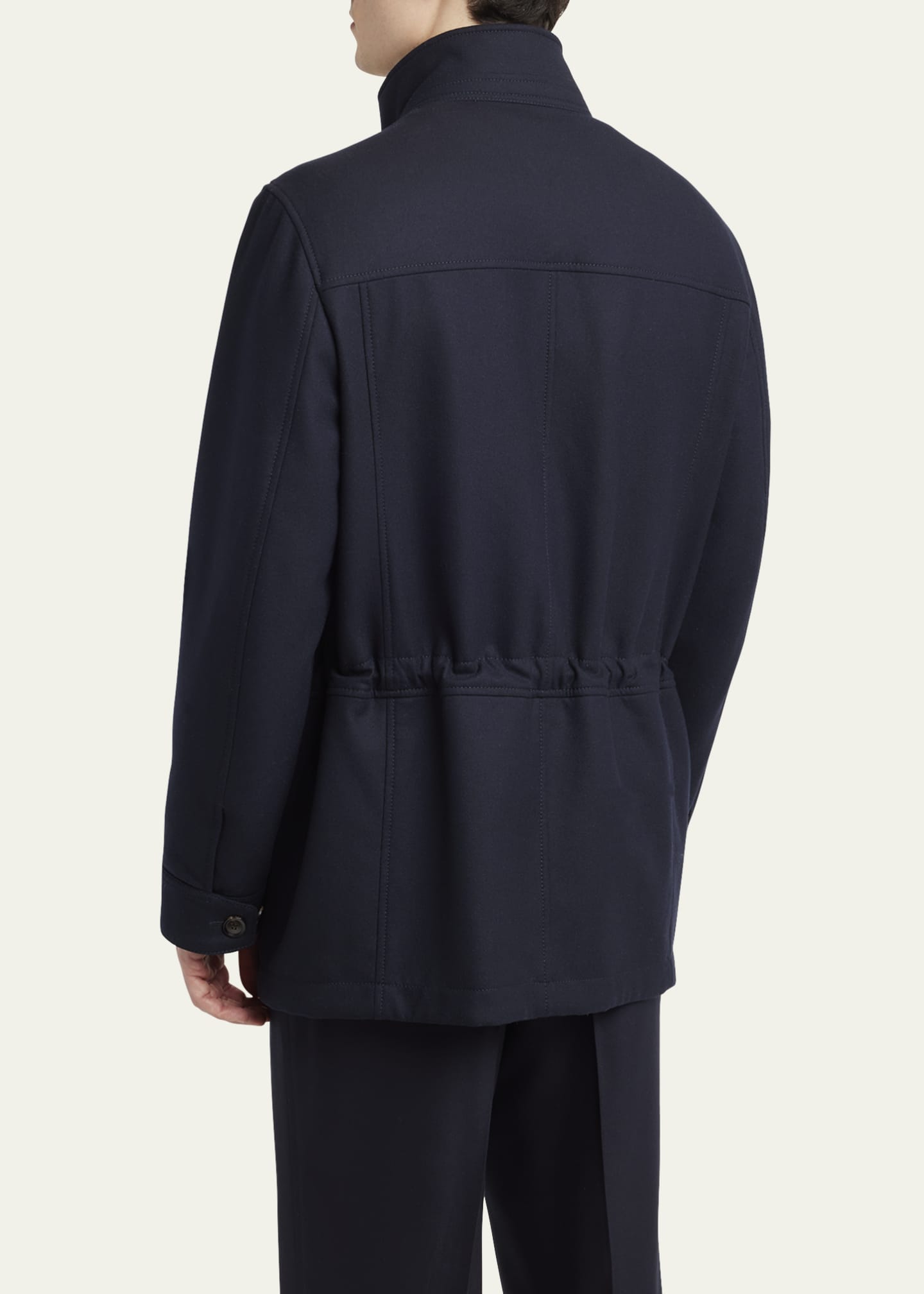 Brioni Men's Cashmere Water-Repellent Field Jacket Image 3 of 5