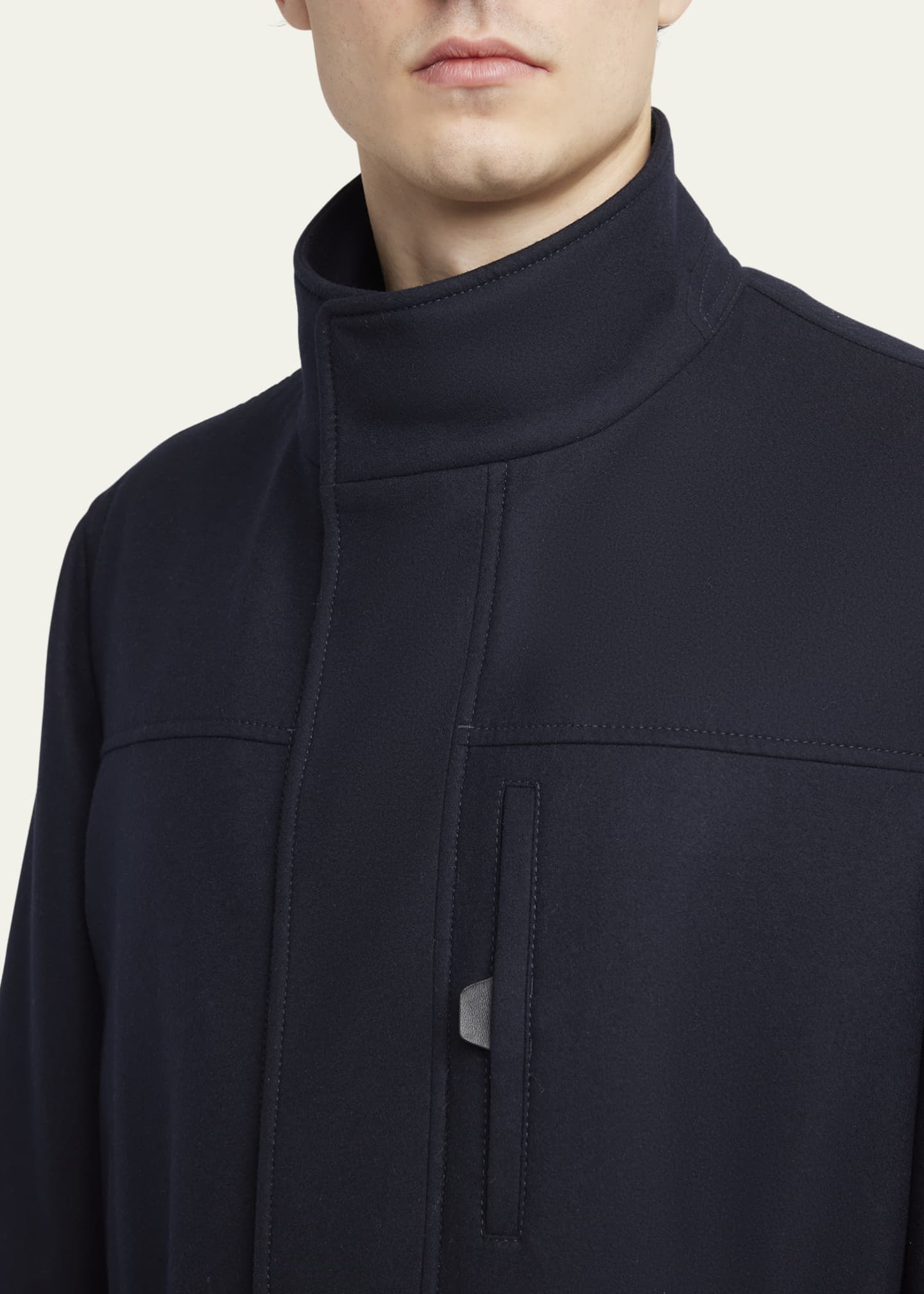 Brioni Men's Cashmere Water-Repellent Field Jacket Image 5 of 5