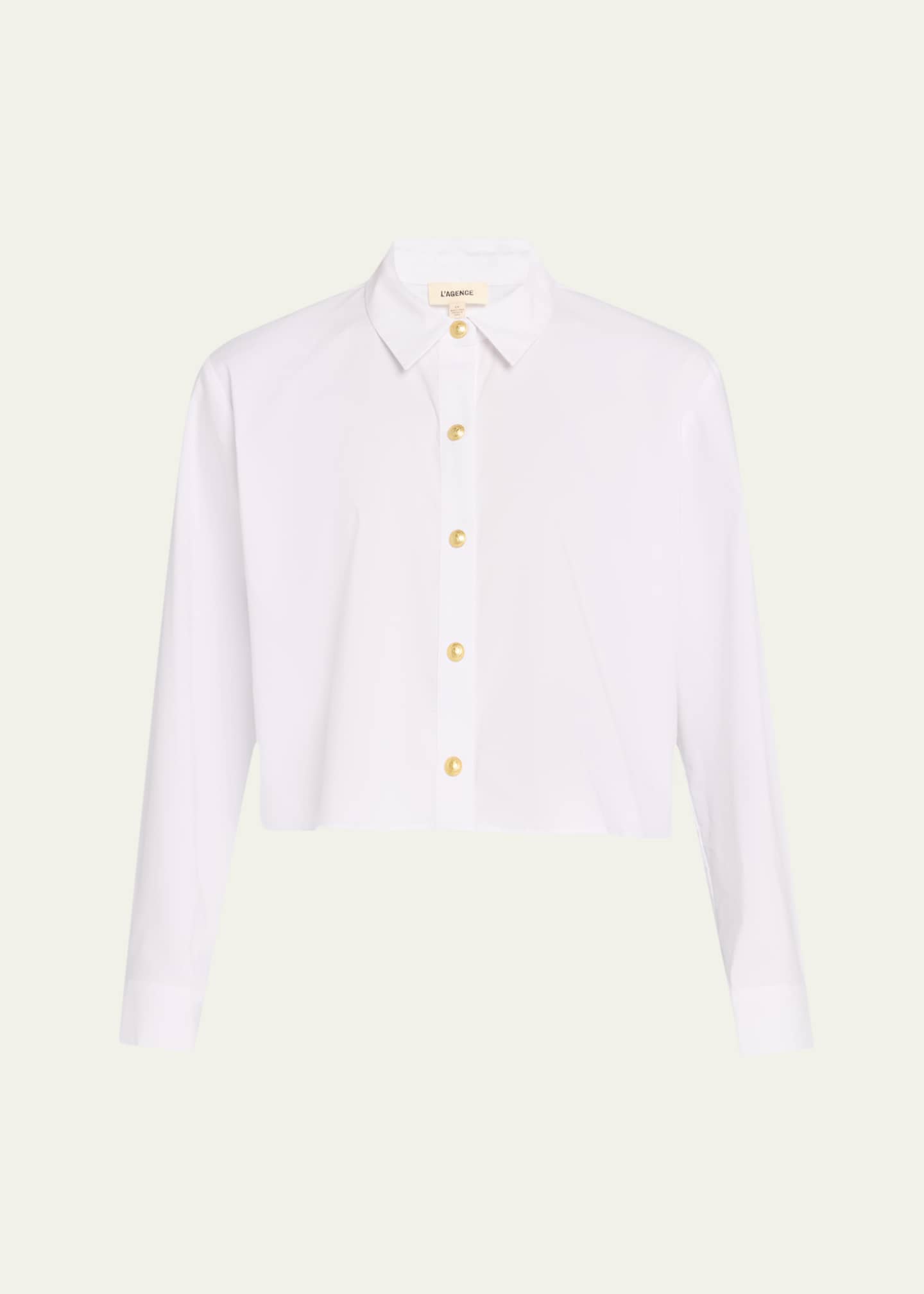 L'Agence Cosette Sequined Shirt