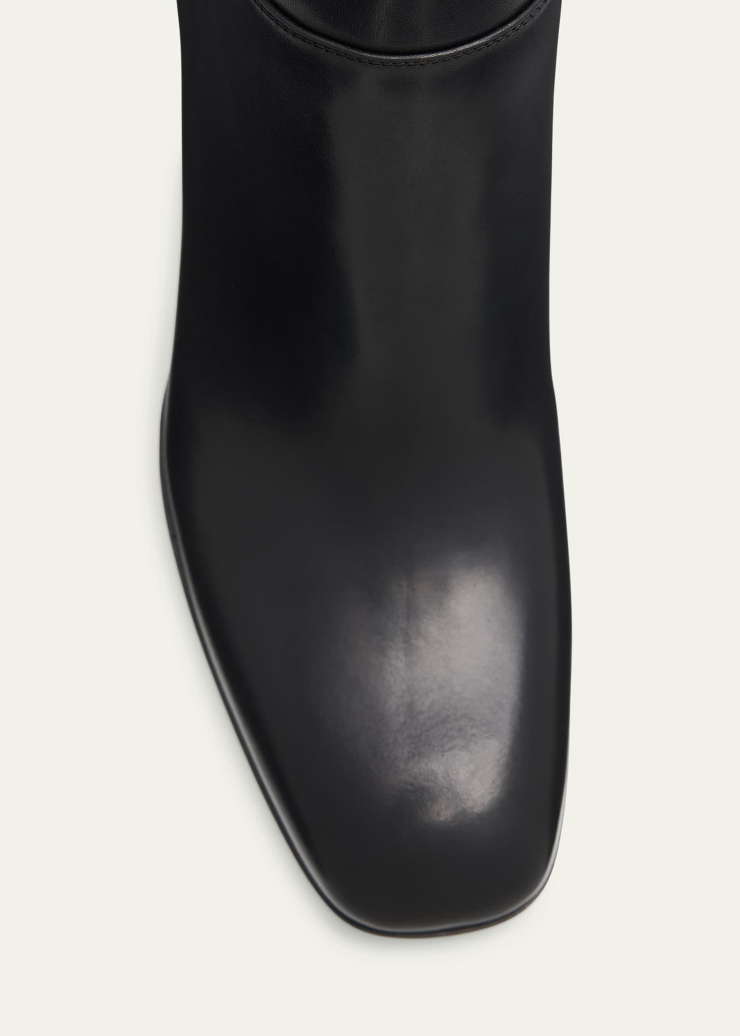 Saint Laurent Sulpice Smooth Leather Booties - Bergdorf Goodman