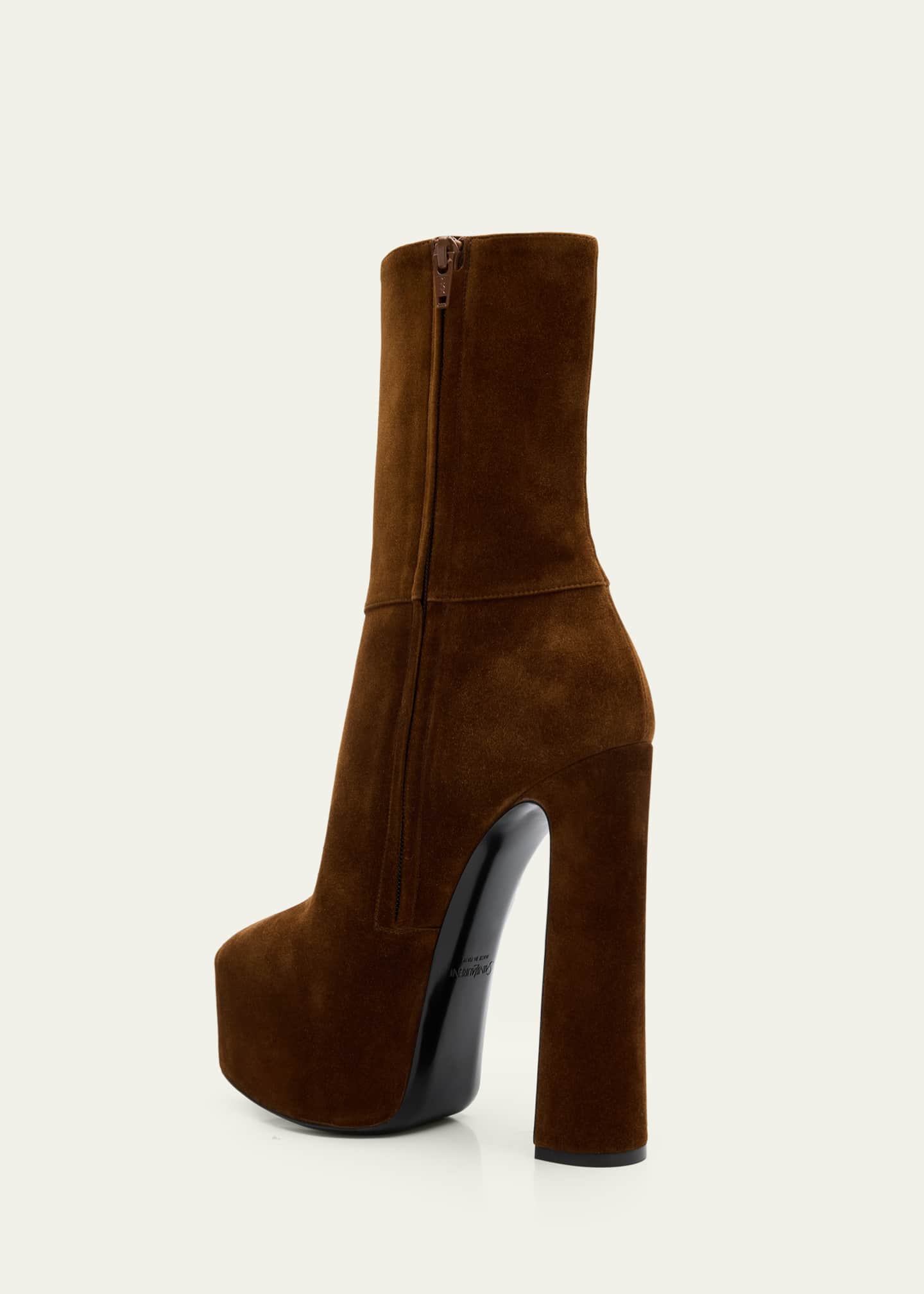 Nico Platform Suede Booties