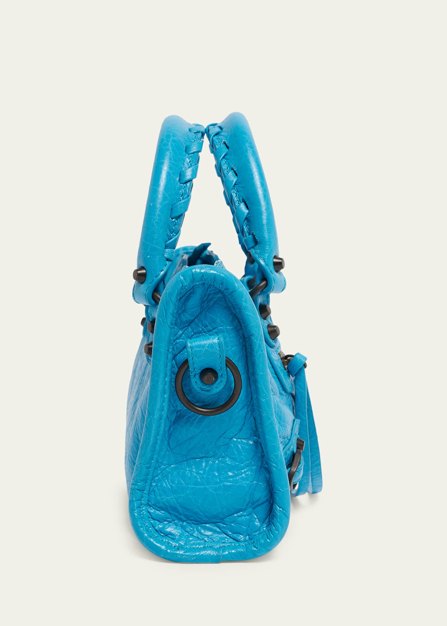 Balenciaga Le City Nano Leather Top-Handle Bag - Bergdorf Goodman