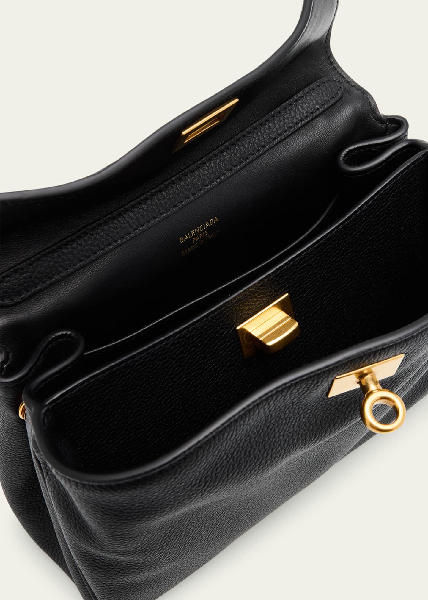 Balenciaga Rodeo Mini Grained Leather Top-Handle Bag - Bergdorf