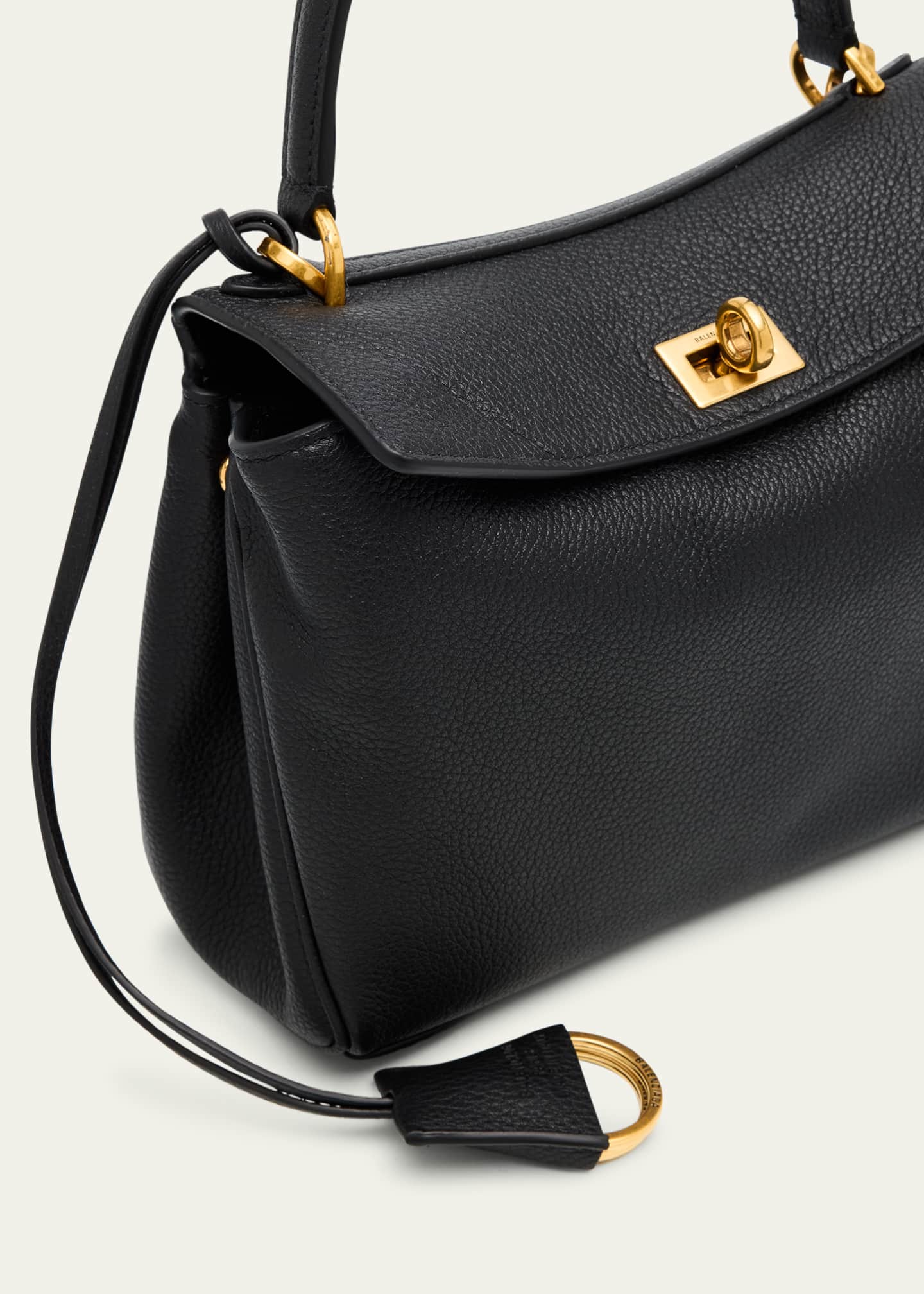 Balenciaga Rodeo Mini Grained Leather Top-Handle Bag - Bergdorf