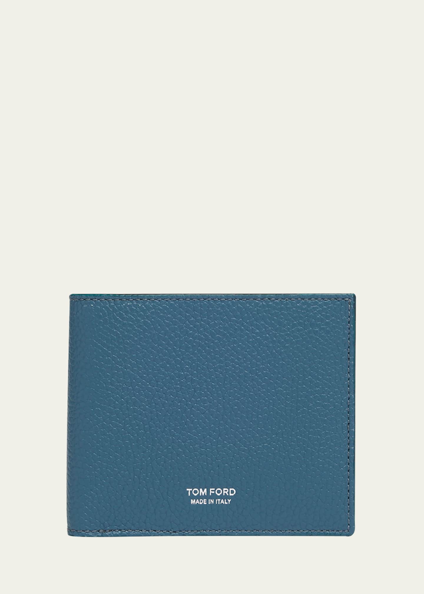 TOM FORD Men's Soft Grain Leather T-Line Bifold Wallet Image 1 of 4