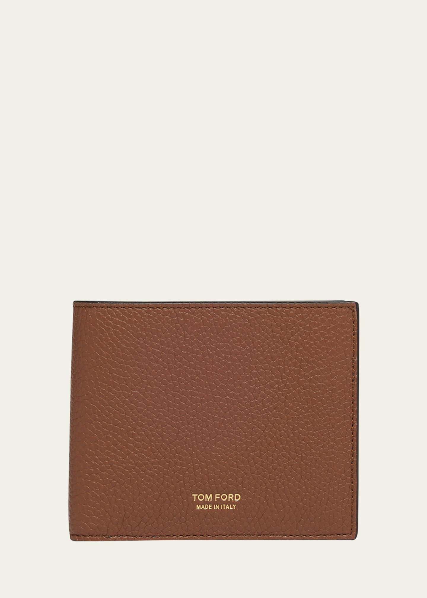TOM FORD Men's Soft Grain Leather T-Line Bifold Wallet Image 1 of 4