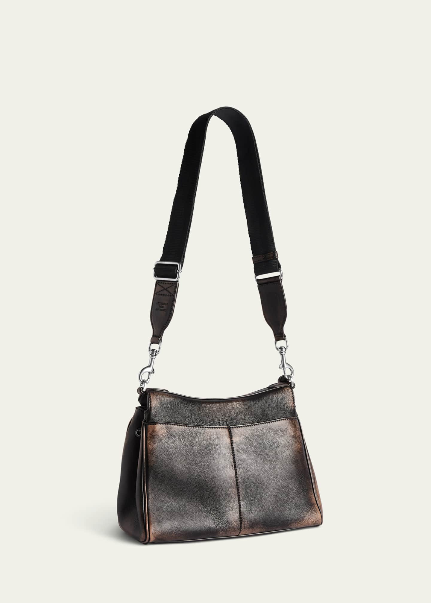 Balenciaga Men's Rodeo Small Calfskin Messenger Bag