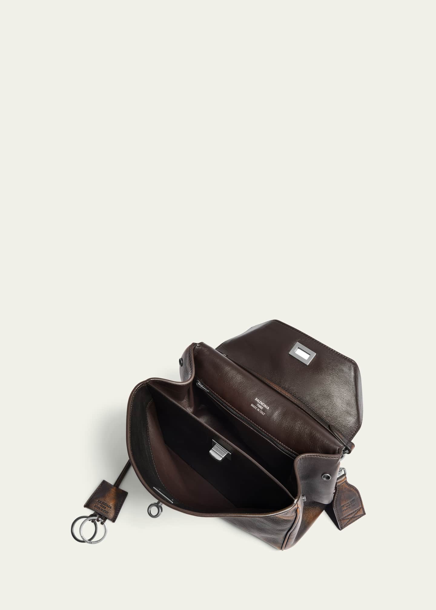 Balenciaga Men's Rodeo Small Calfskin Messenger Bag