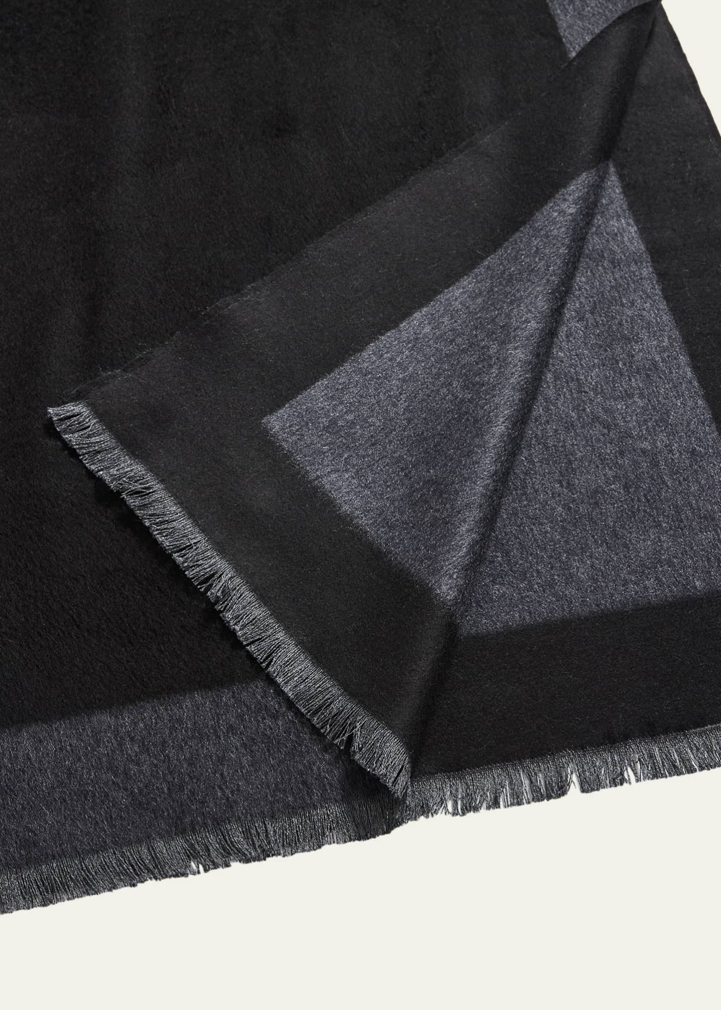Saint Laurent YSL Large Silk Scarf Image 4 of 5