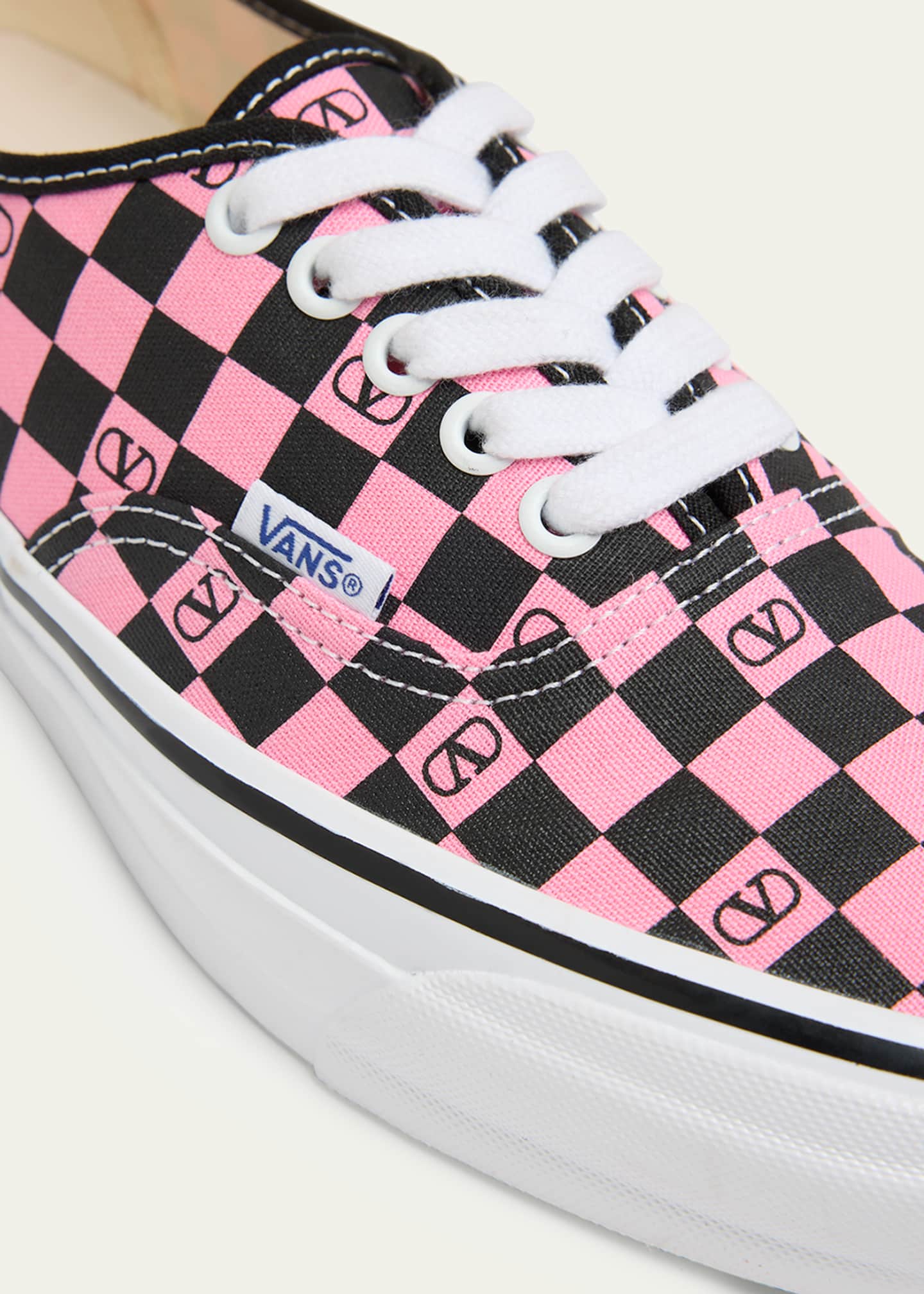 Valentino Garavani x Vans Authentic Checkered VLogo Sneakers