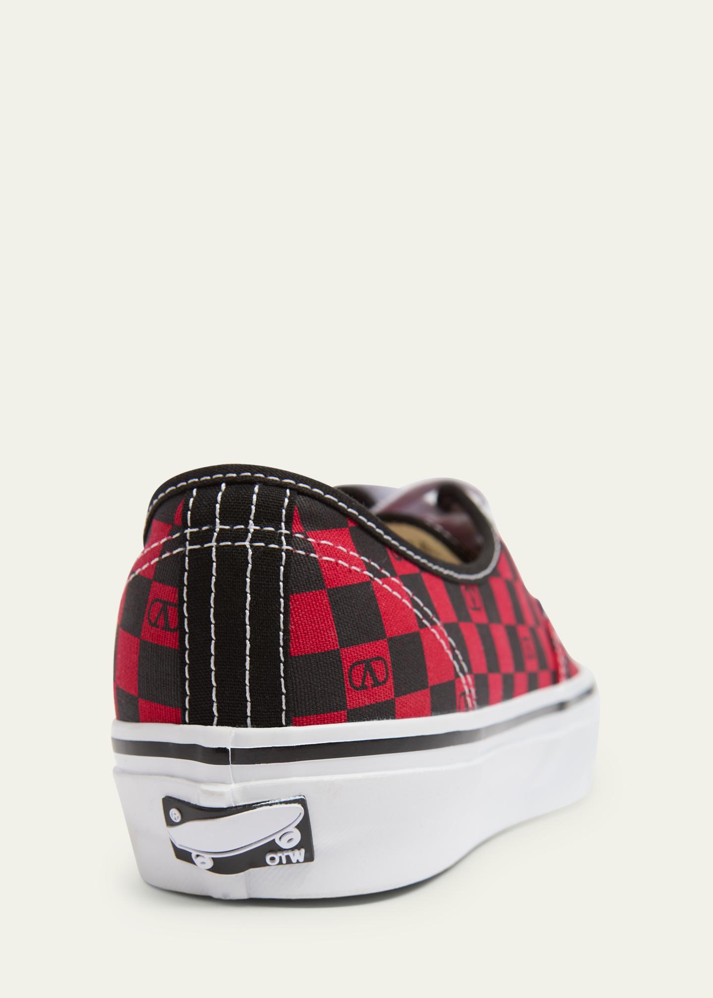 Valentino Garavani x Vans Authentic Checkered VLogo Sneakers