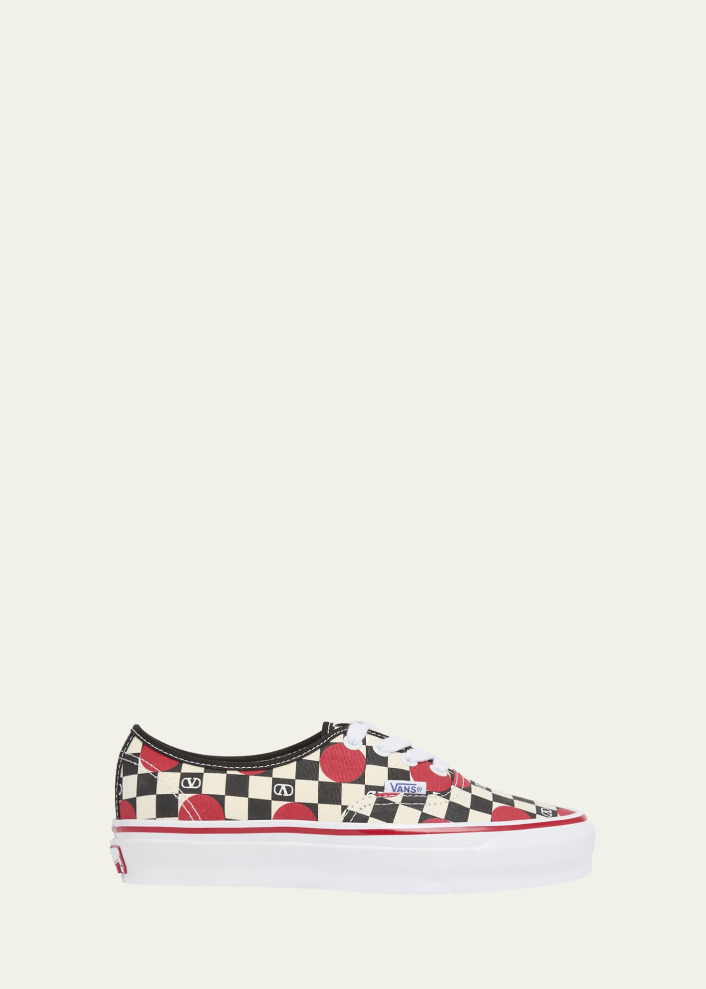 Valentino Garavani x Vans Authentic Checkered VLogo Sneakers