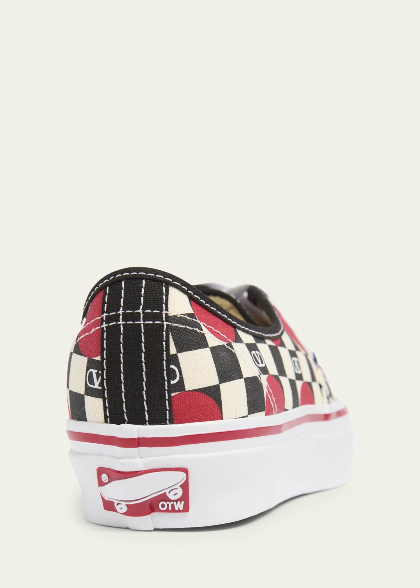 Valentino Garavani x Vans Authentic Checkered VLogo Sneakers