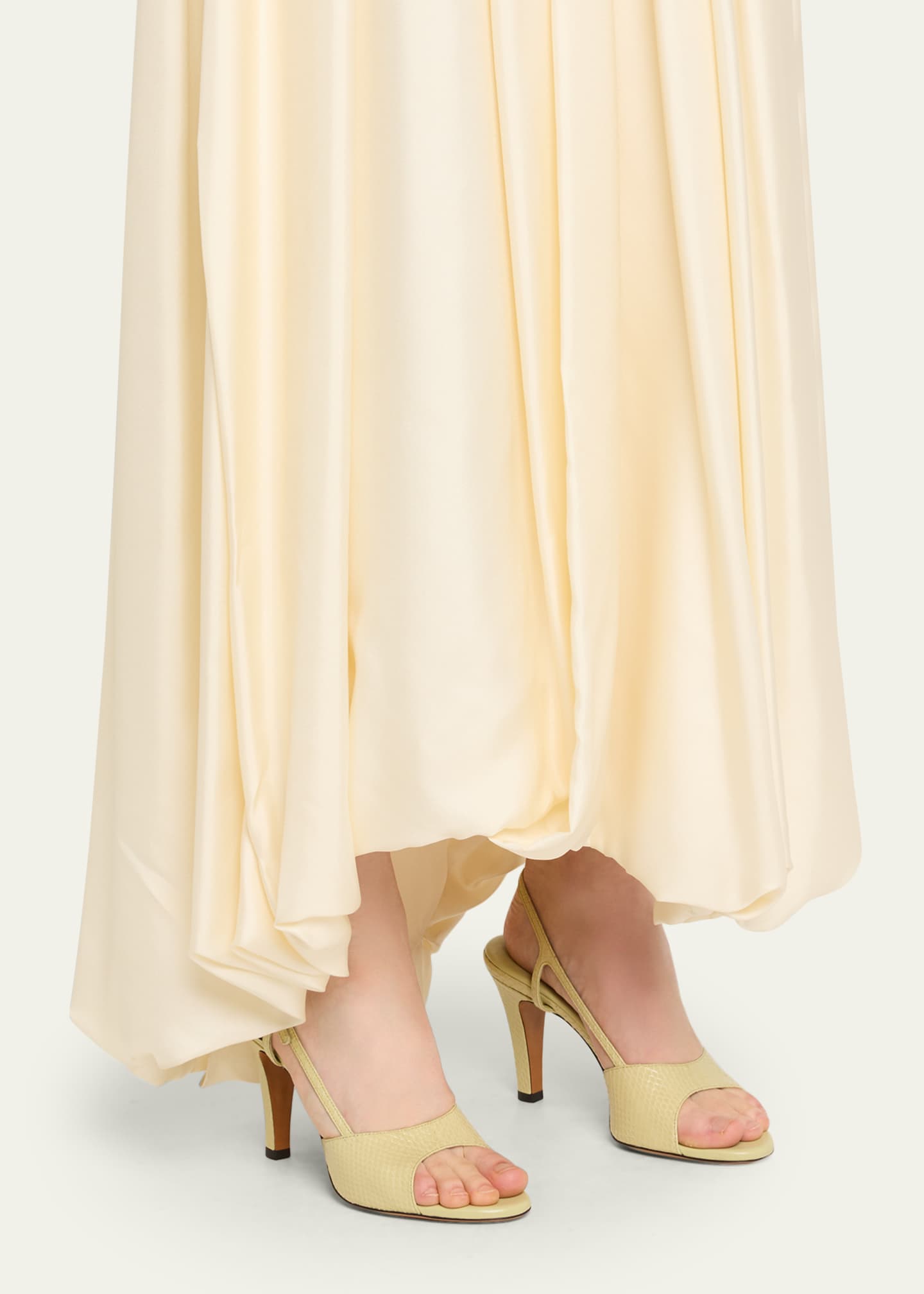 Miu Miu Ayer Snake Slingback Sandals - Bergdorf Goodman