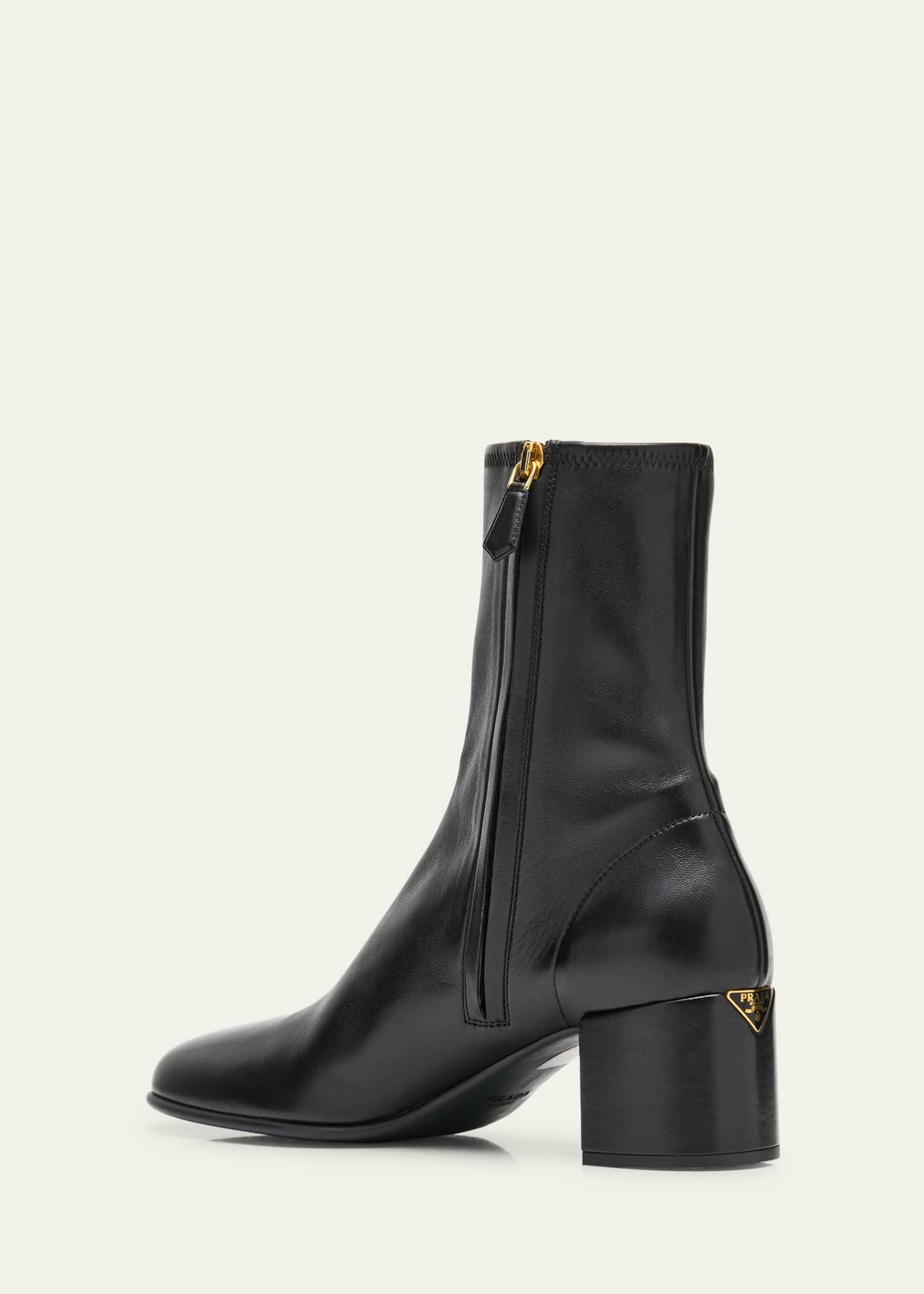 55mm Nappa Leather Ankle Boots