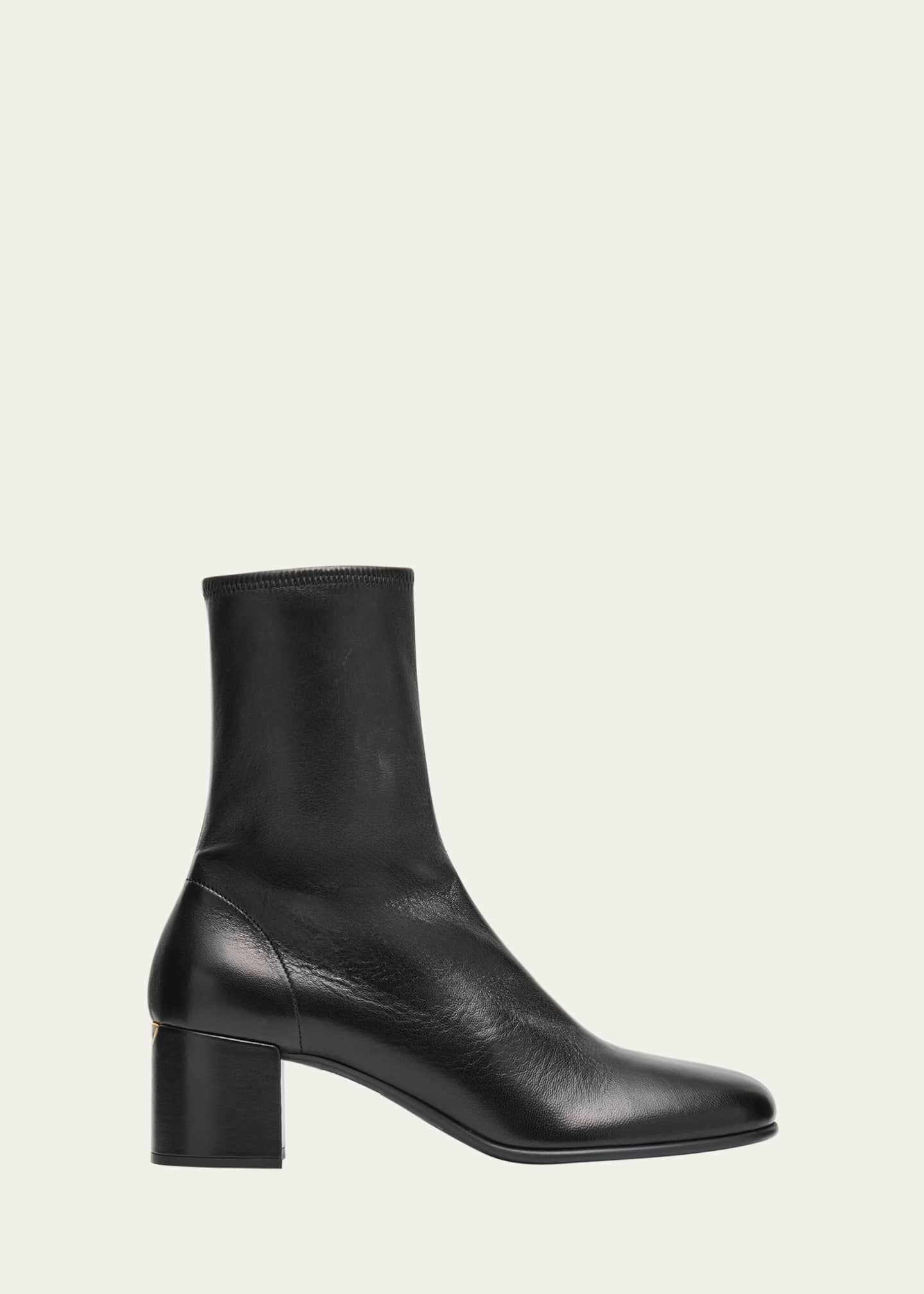 Prada 55mm Nappa Leather Ankle Boots - Bergdorf Goodman