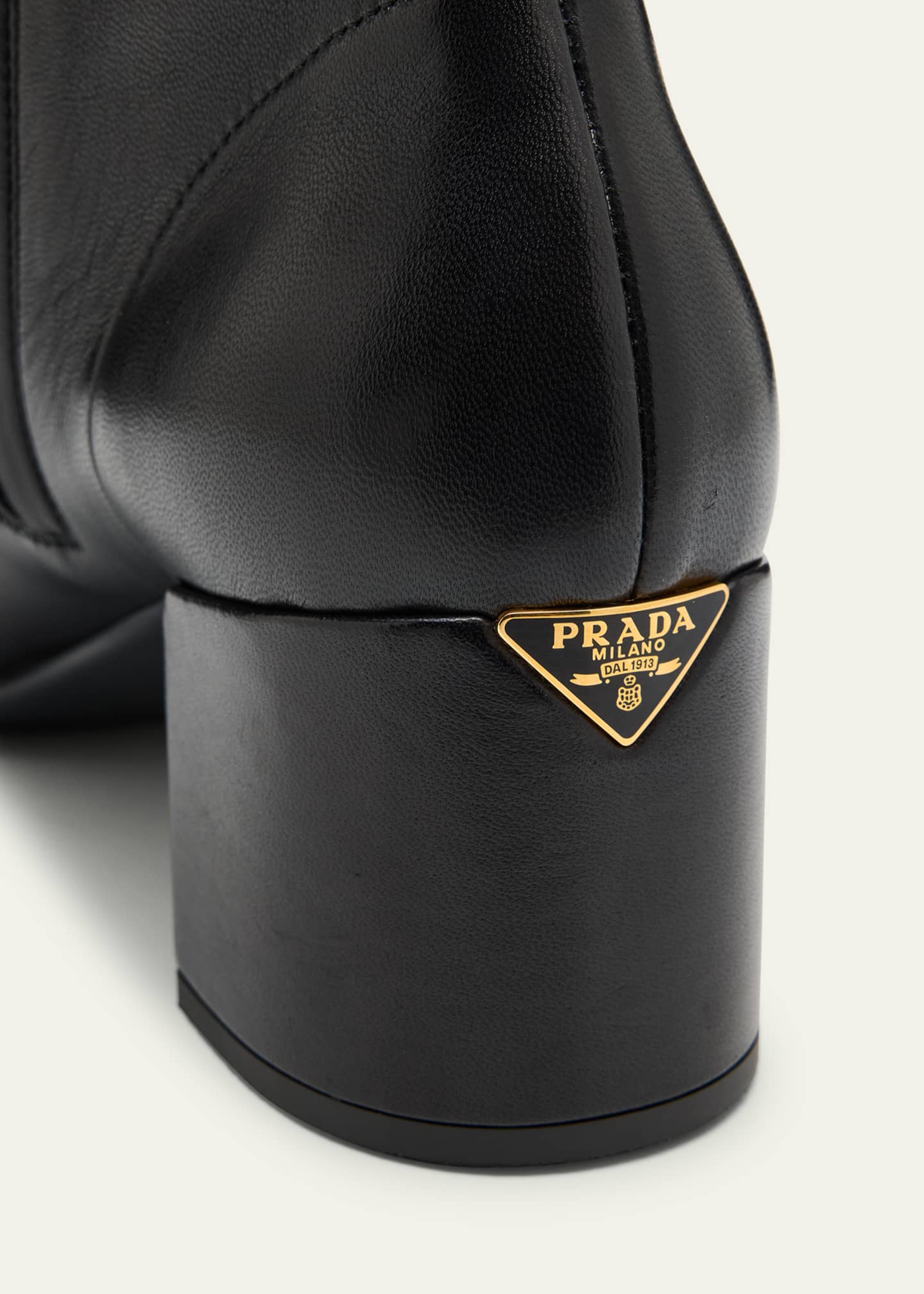 55mm Nappa Leather Ankle Boots