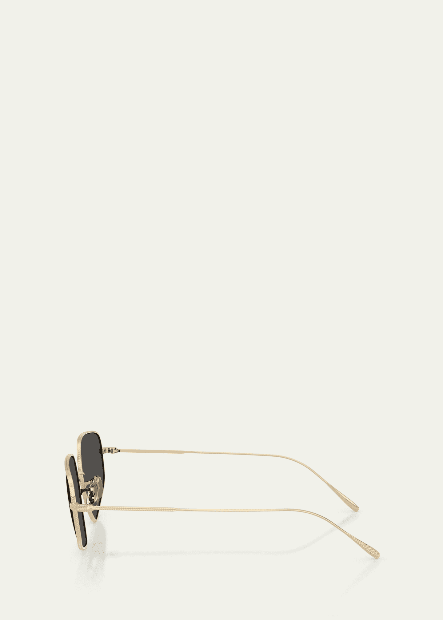 Oliver Peoples OV1356S Rectangular Metal Sunglasses Image 3 of 3
