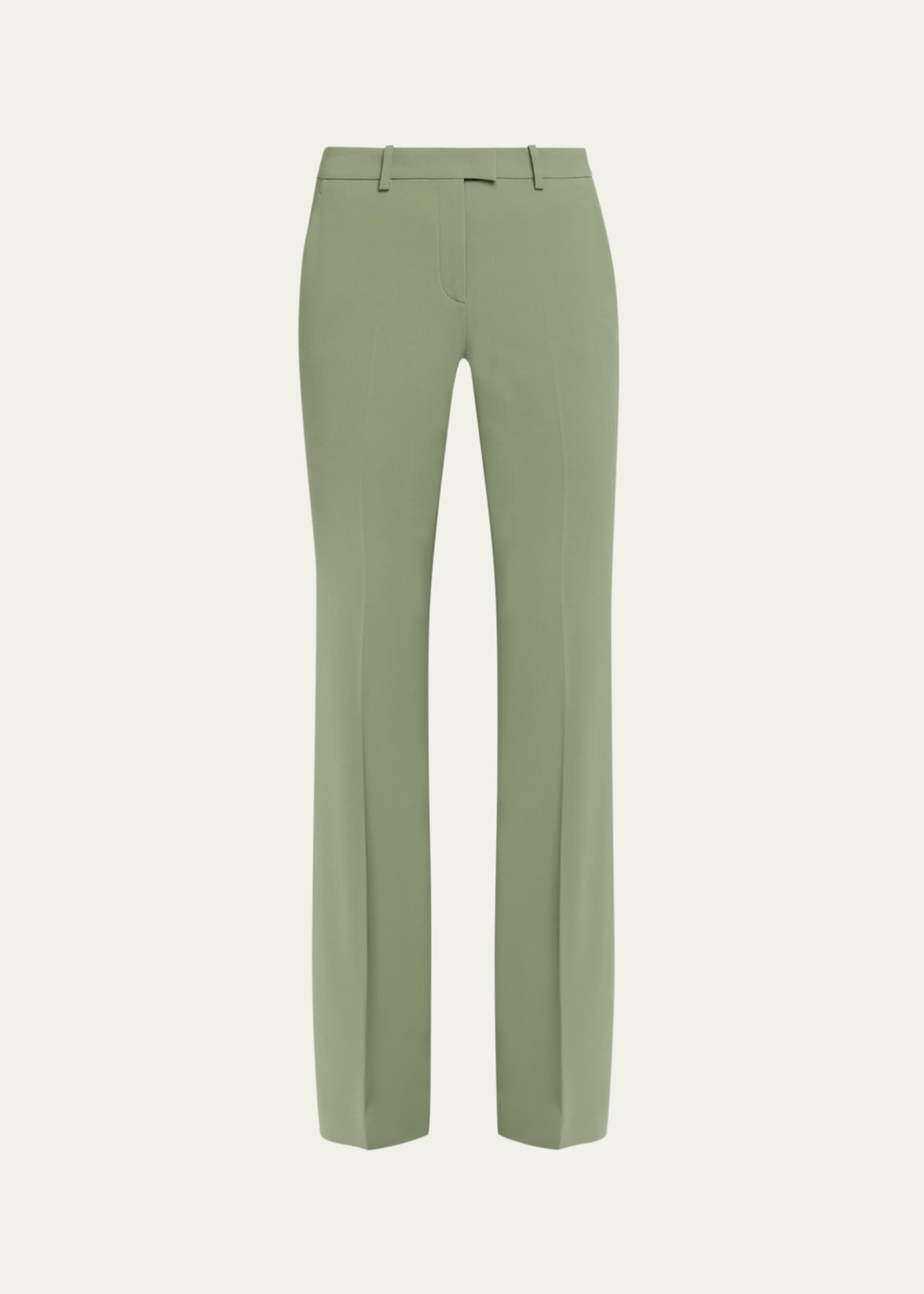 Michael Kors Collection Haylee Stretch Wool Flare Trousers Image 1 of 5